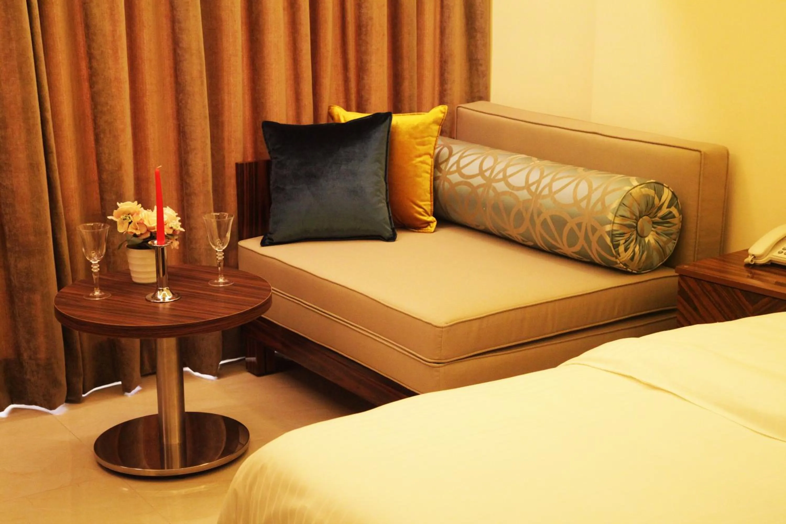 Bed in Grand Concerto Hotel