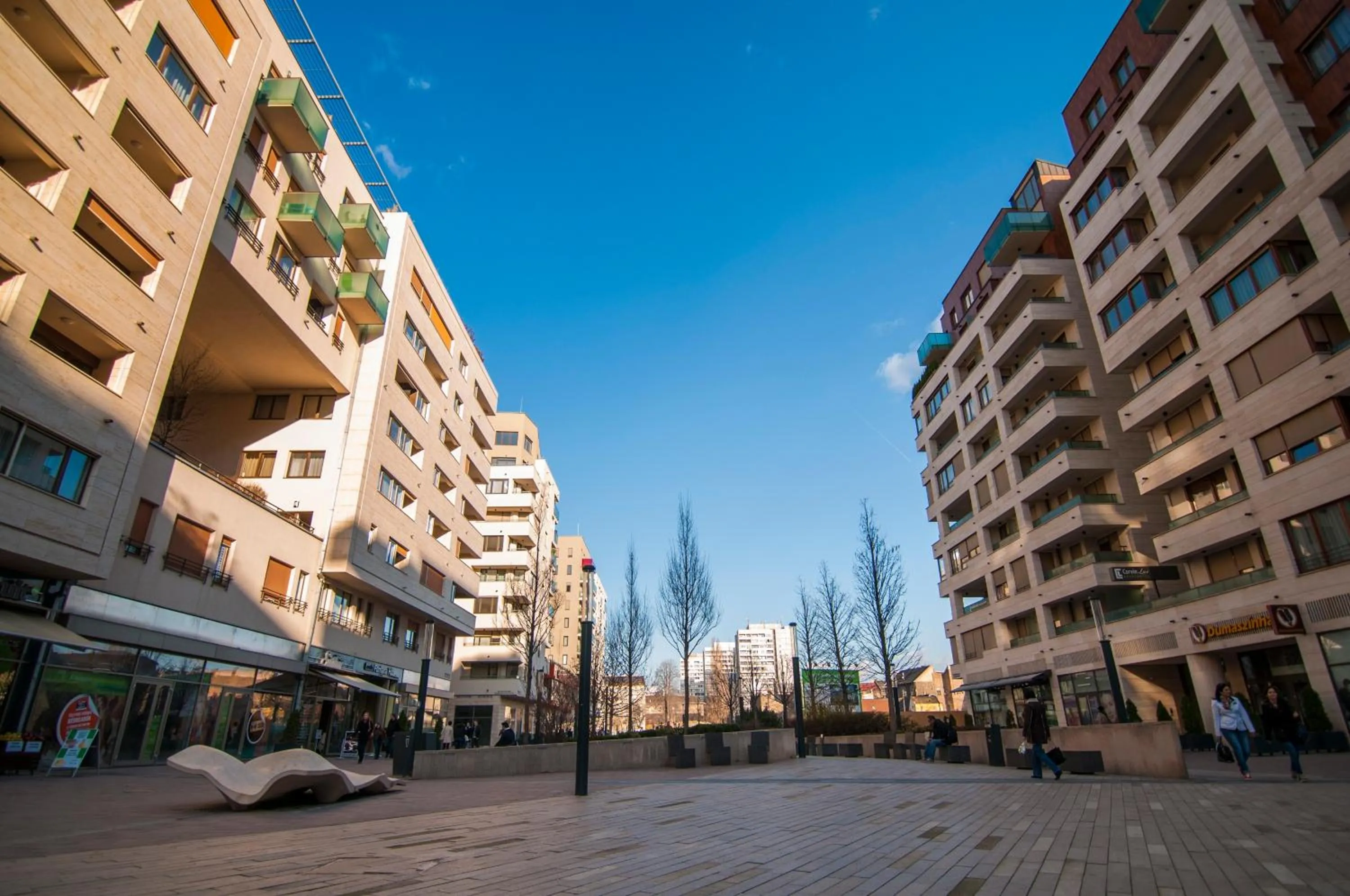 Day in Corvin Center Suites