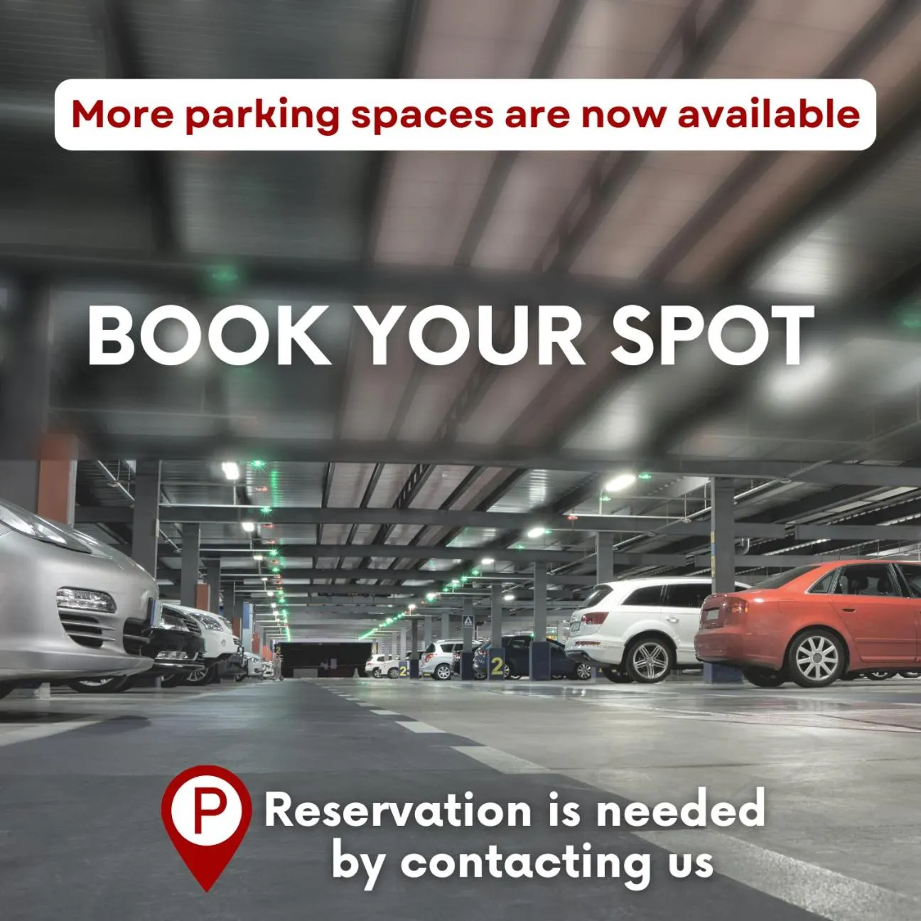 Parking in Corvin Center Suites