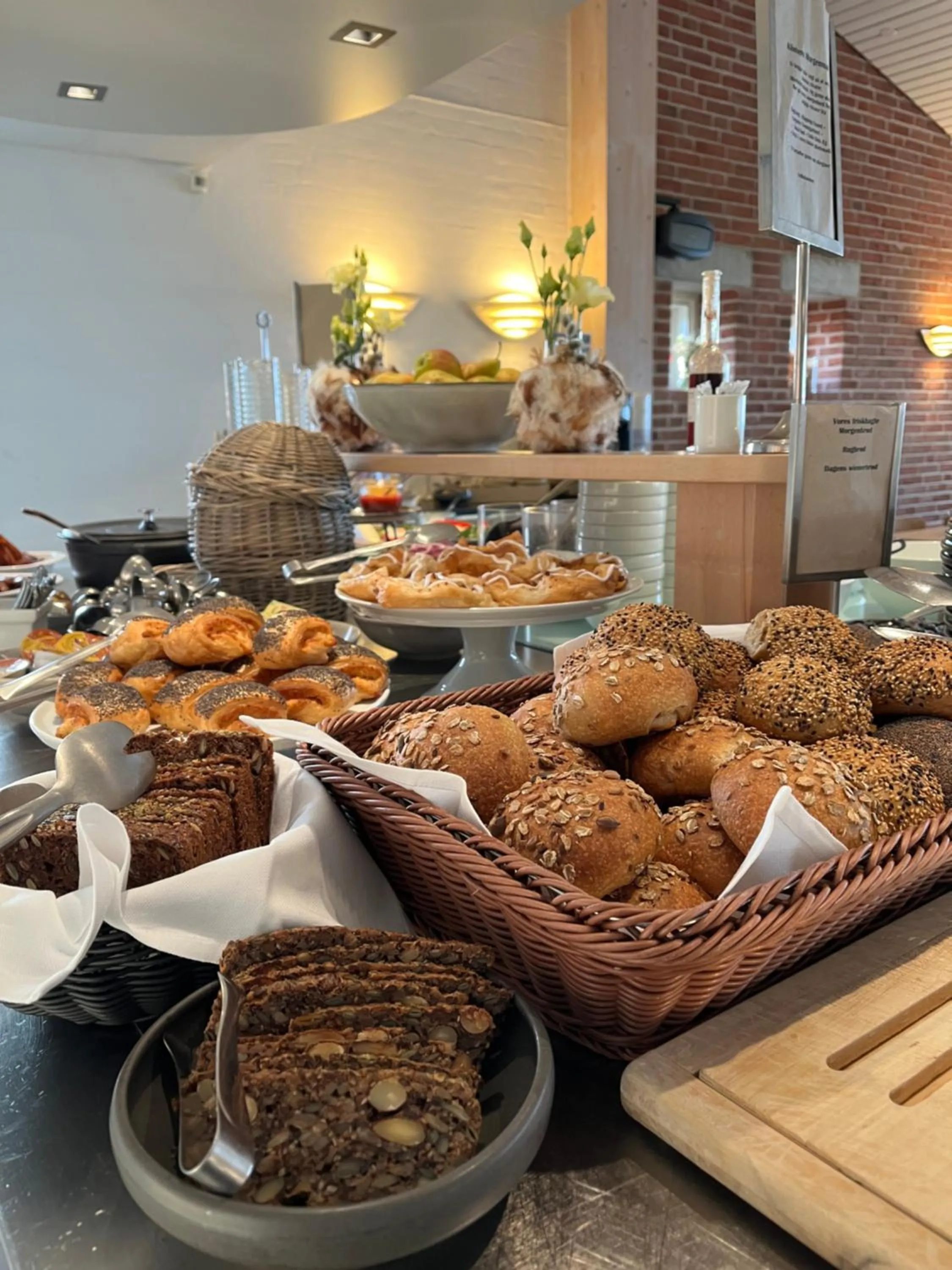 Breakfast in Strandhotel Klinten