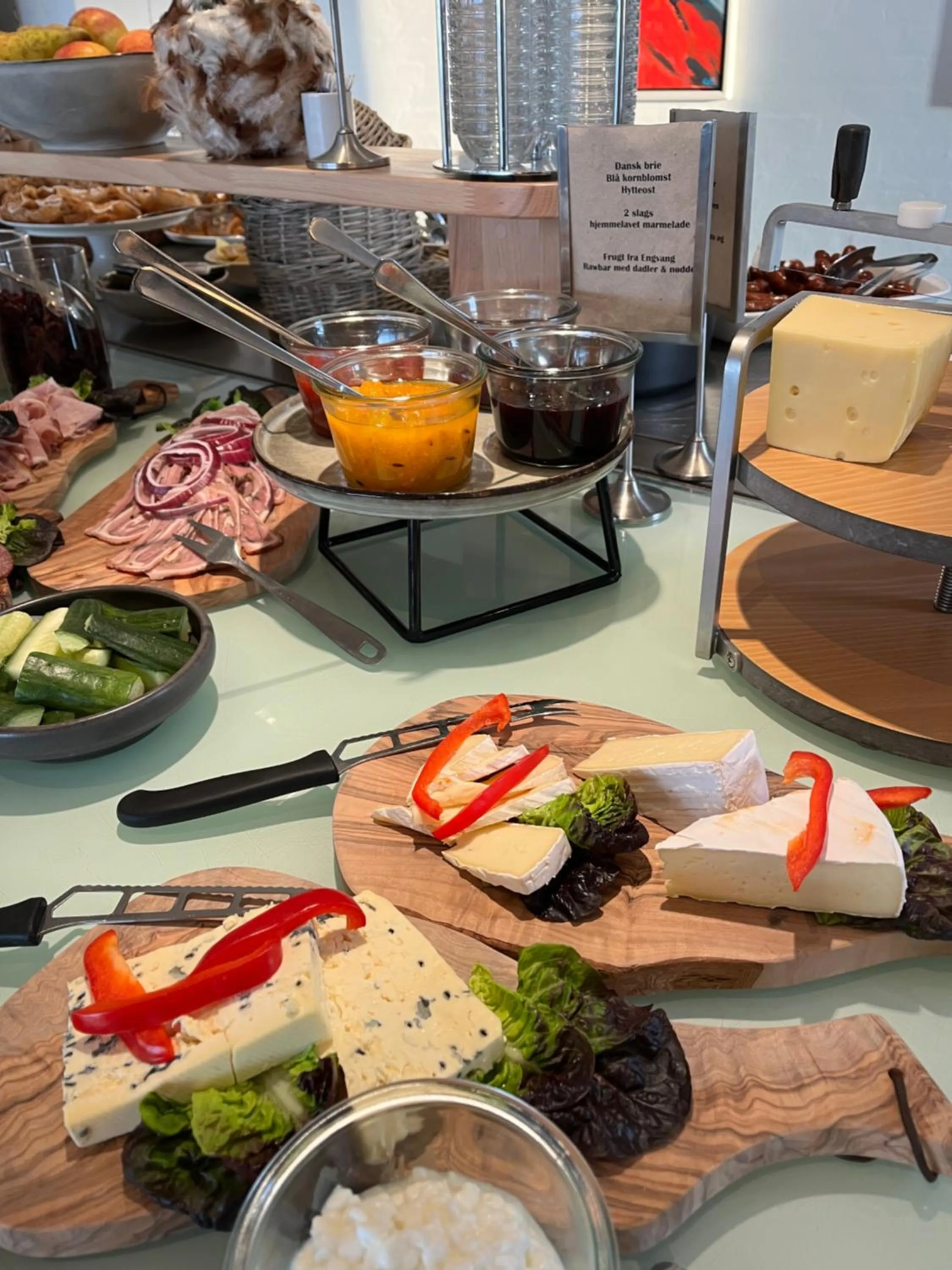 Breakfast in Strandhotel Klinten