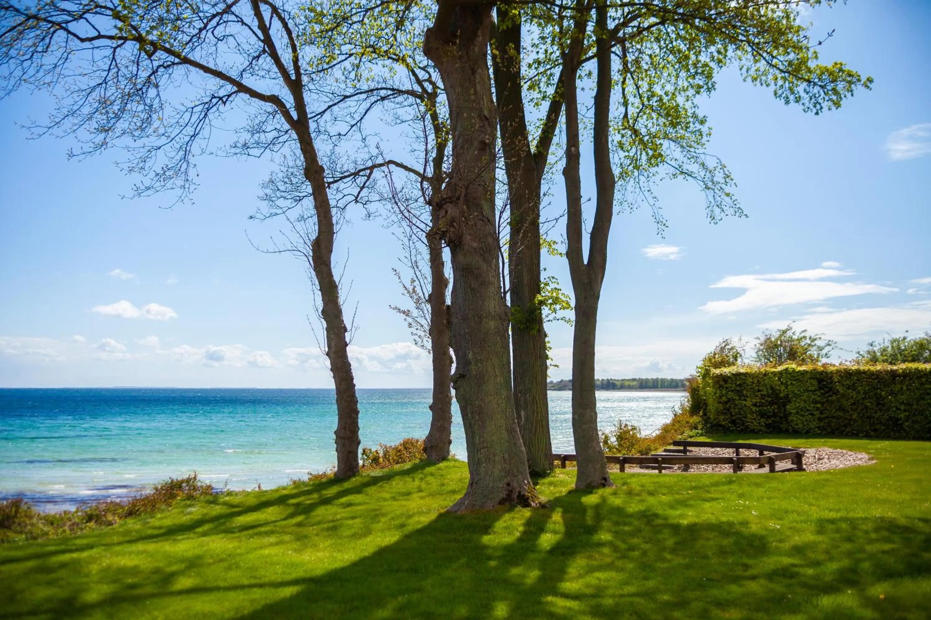 Garden in Strandhotel Klinten