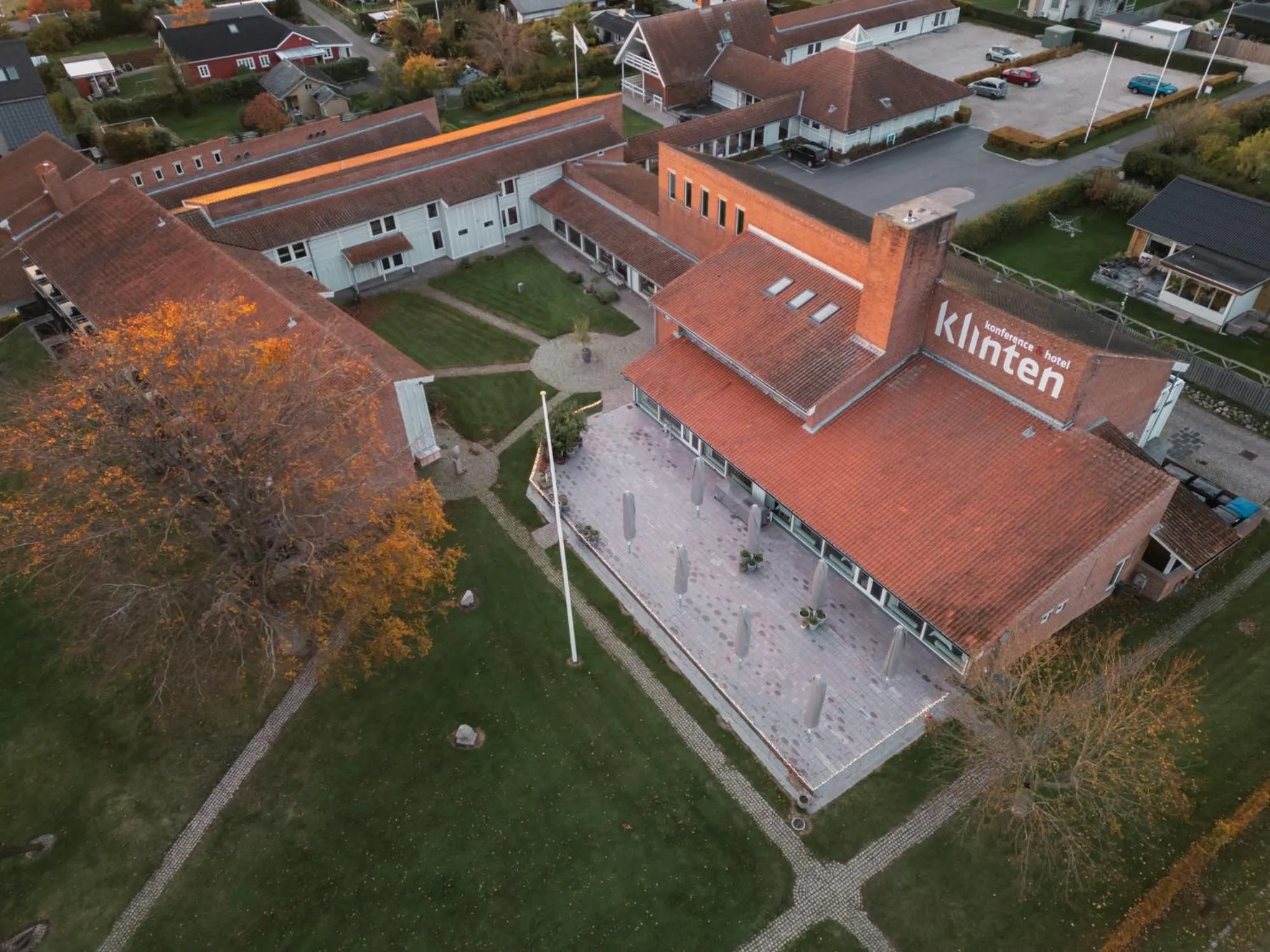 Bird's eye view in Strandhotel Klinten