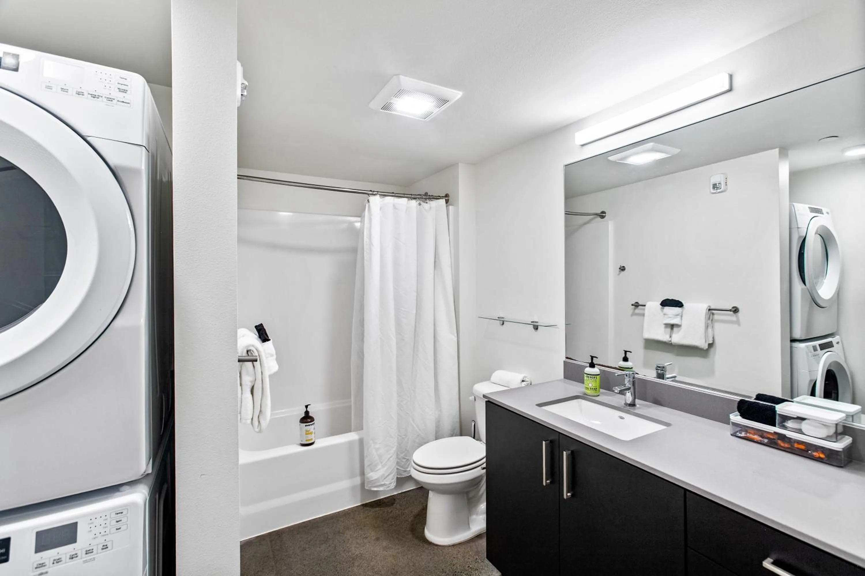 Bathroom in Open Loft in Redmond Core - 92 Walkscore!