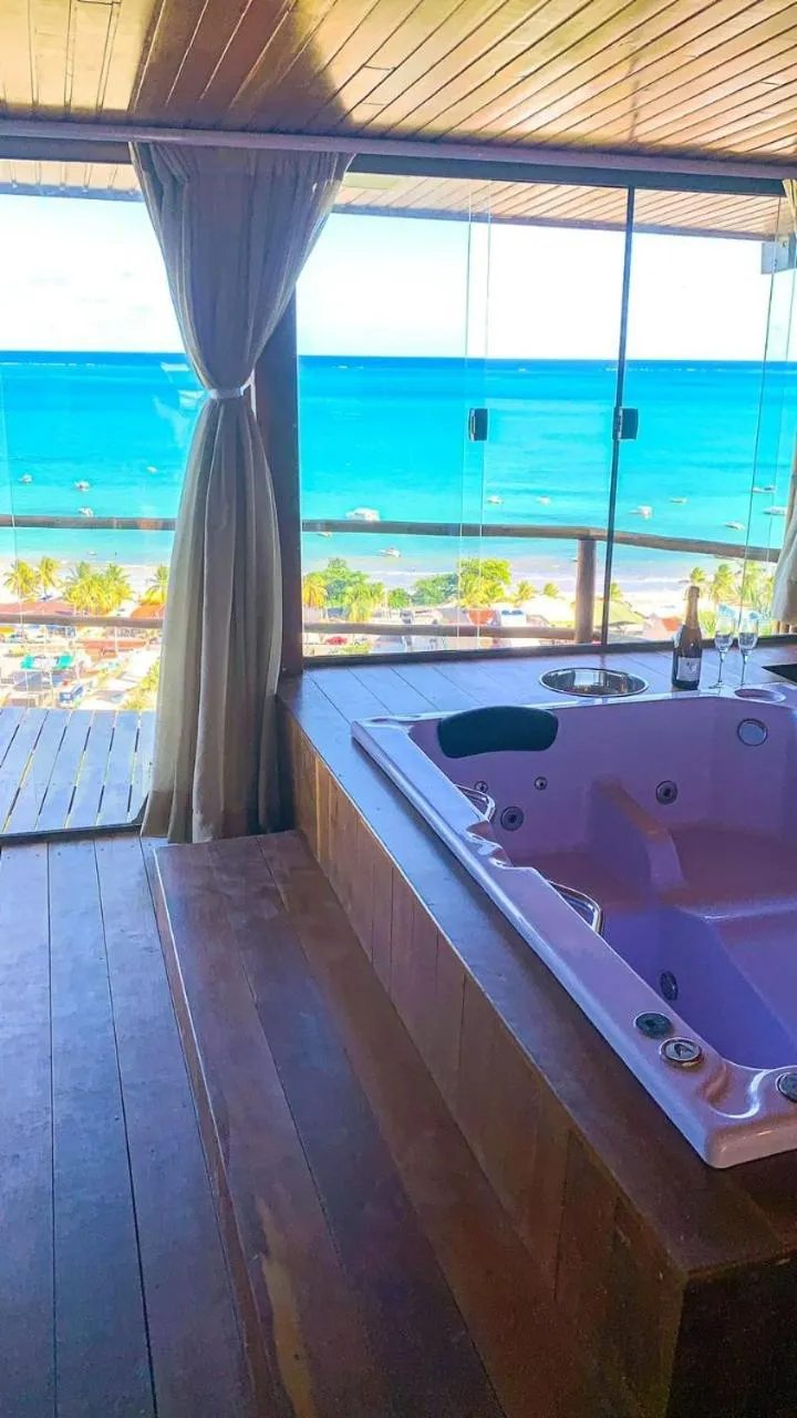 Hot Tub in Pousada Alto do Cruzeiro