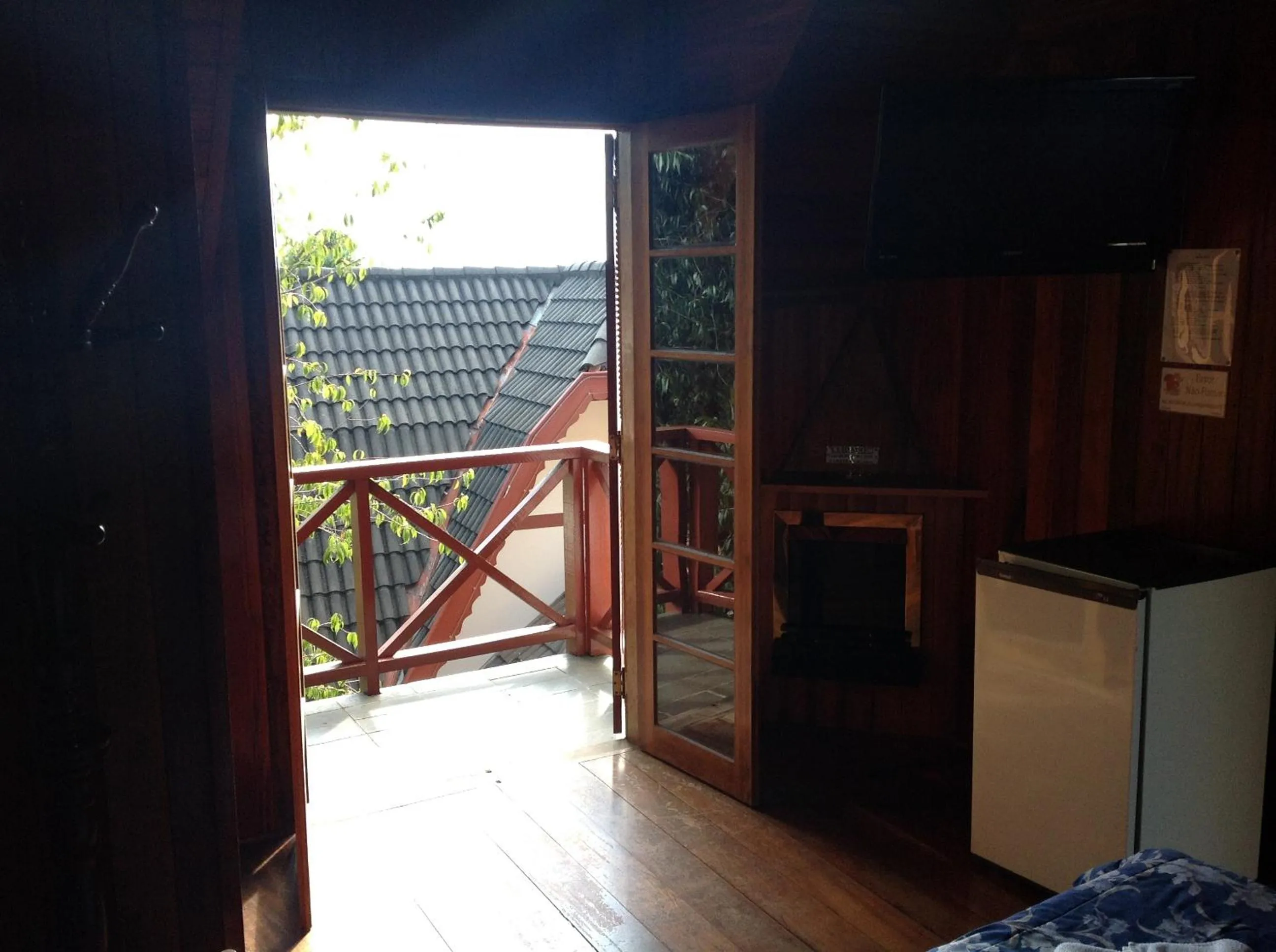 Balcony/Terrace in Pousada dos Esquilos