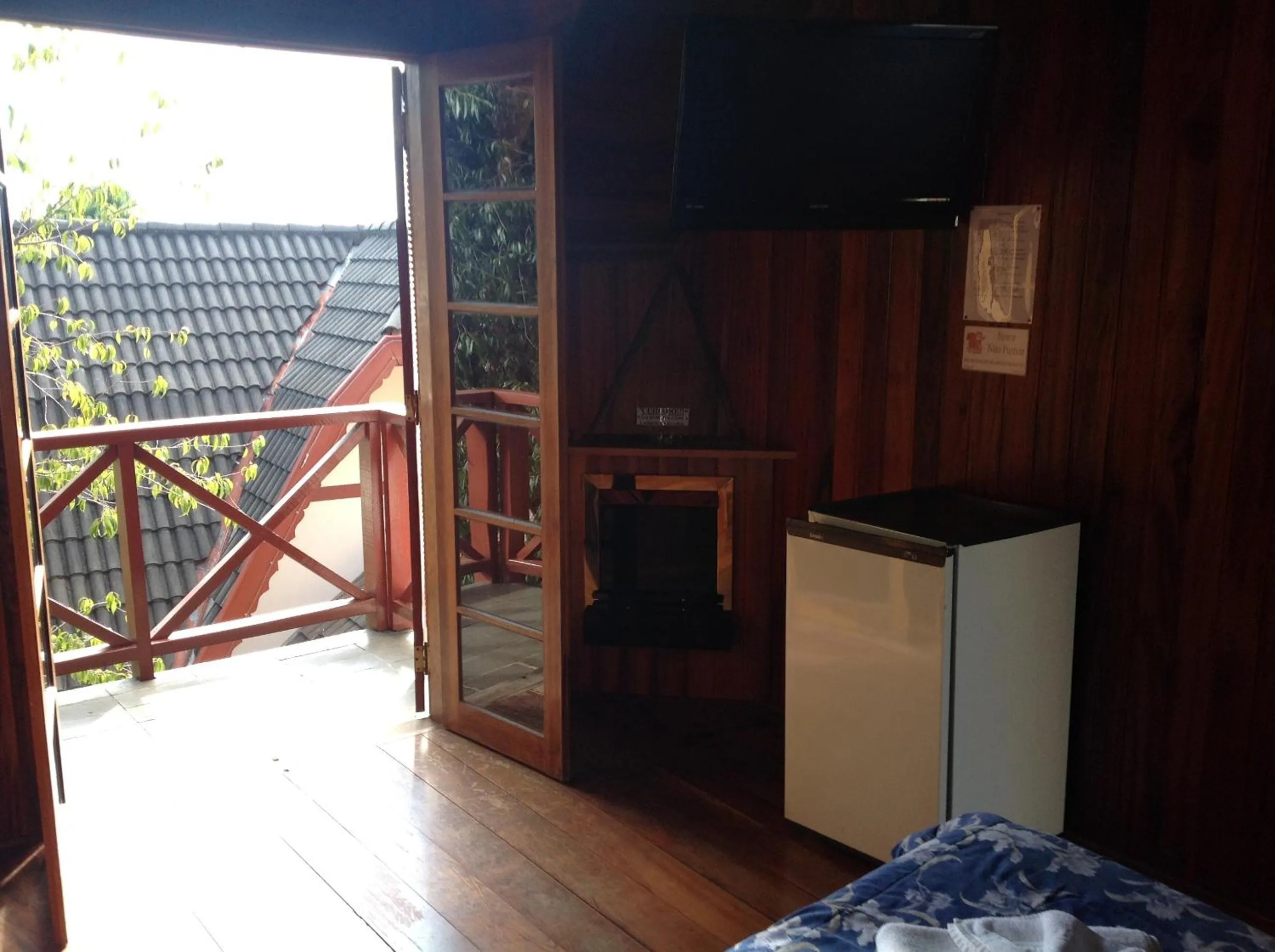 Balcony/Terrace in Pousada dos Esquilos