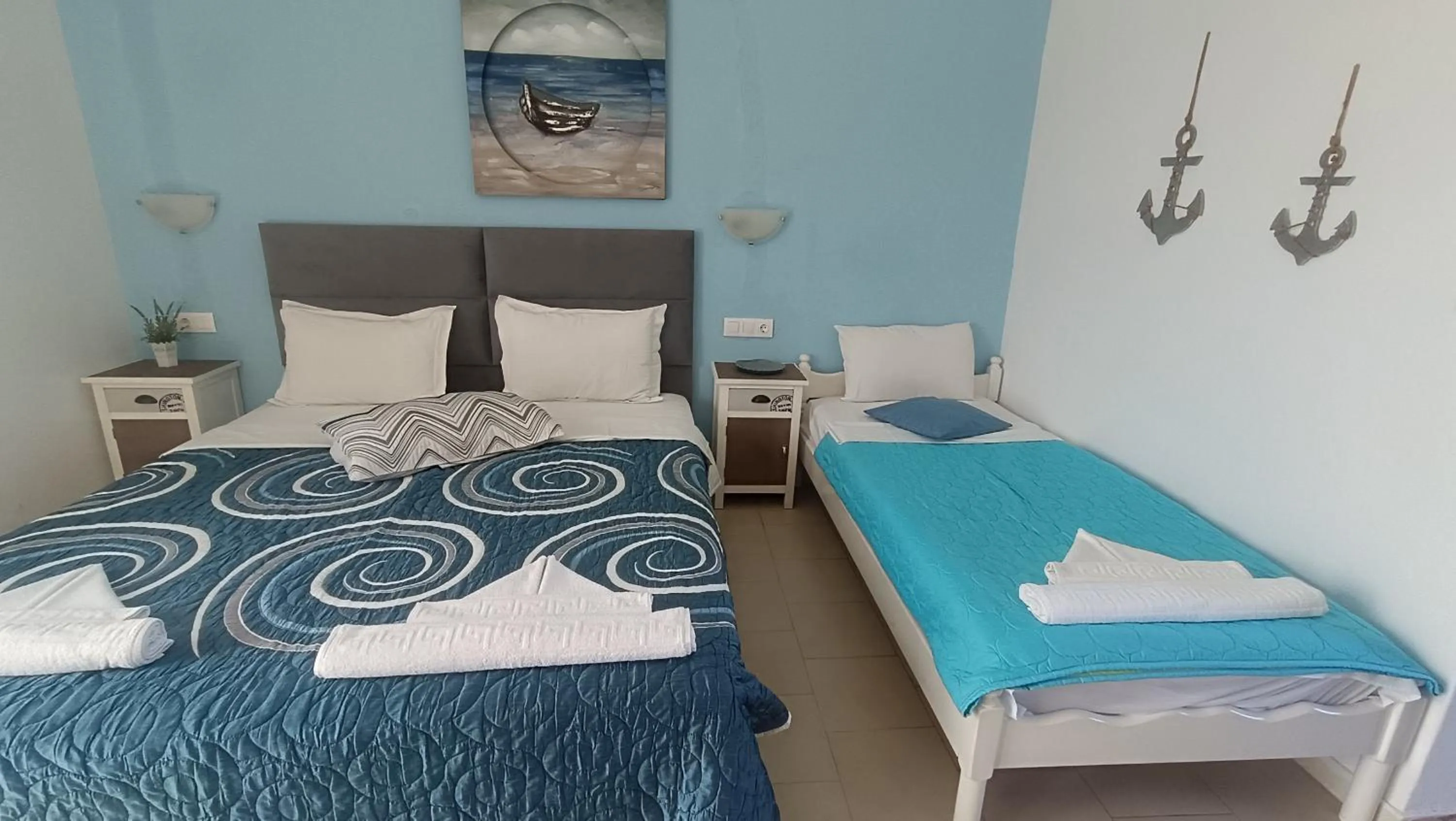 Bed in Aelia Studios