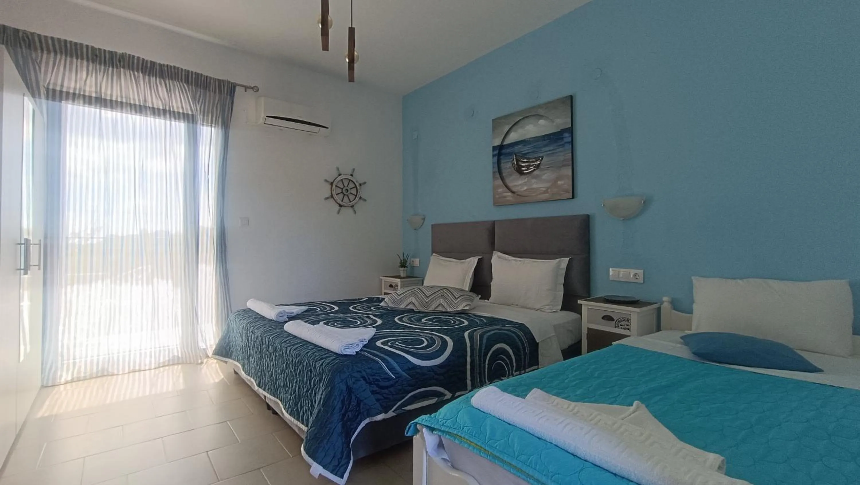 Bed in Aelia Studios