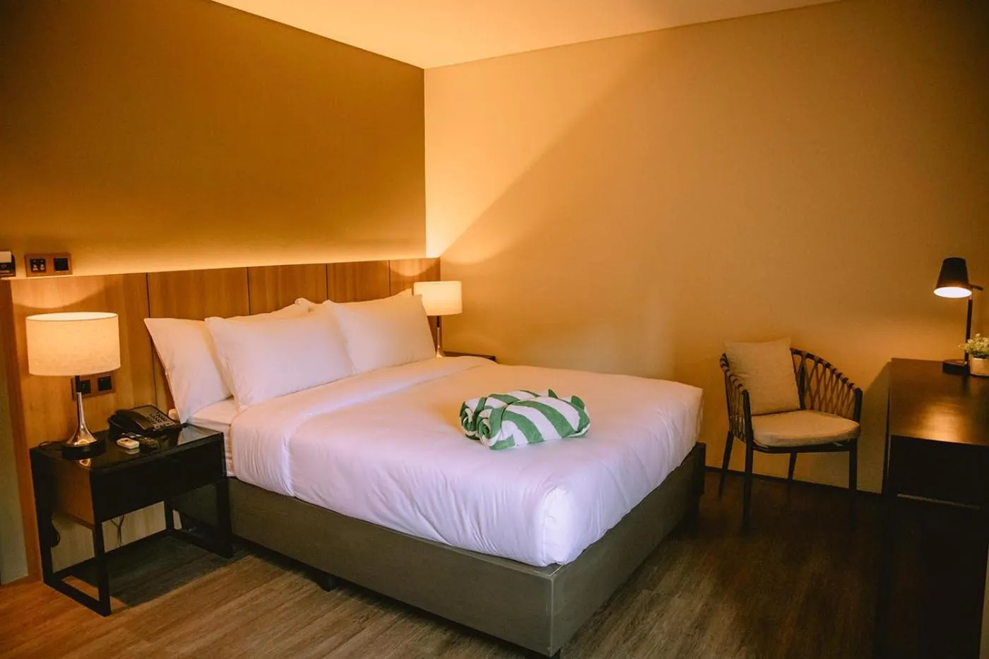 Bed in The Maximilian Hotel