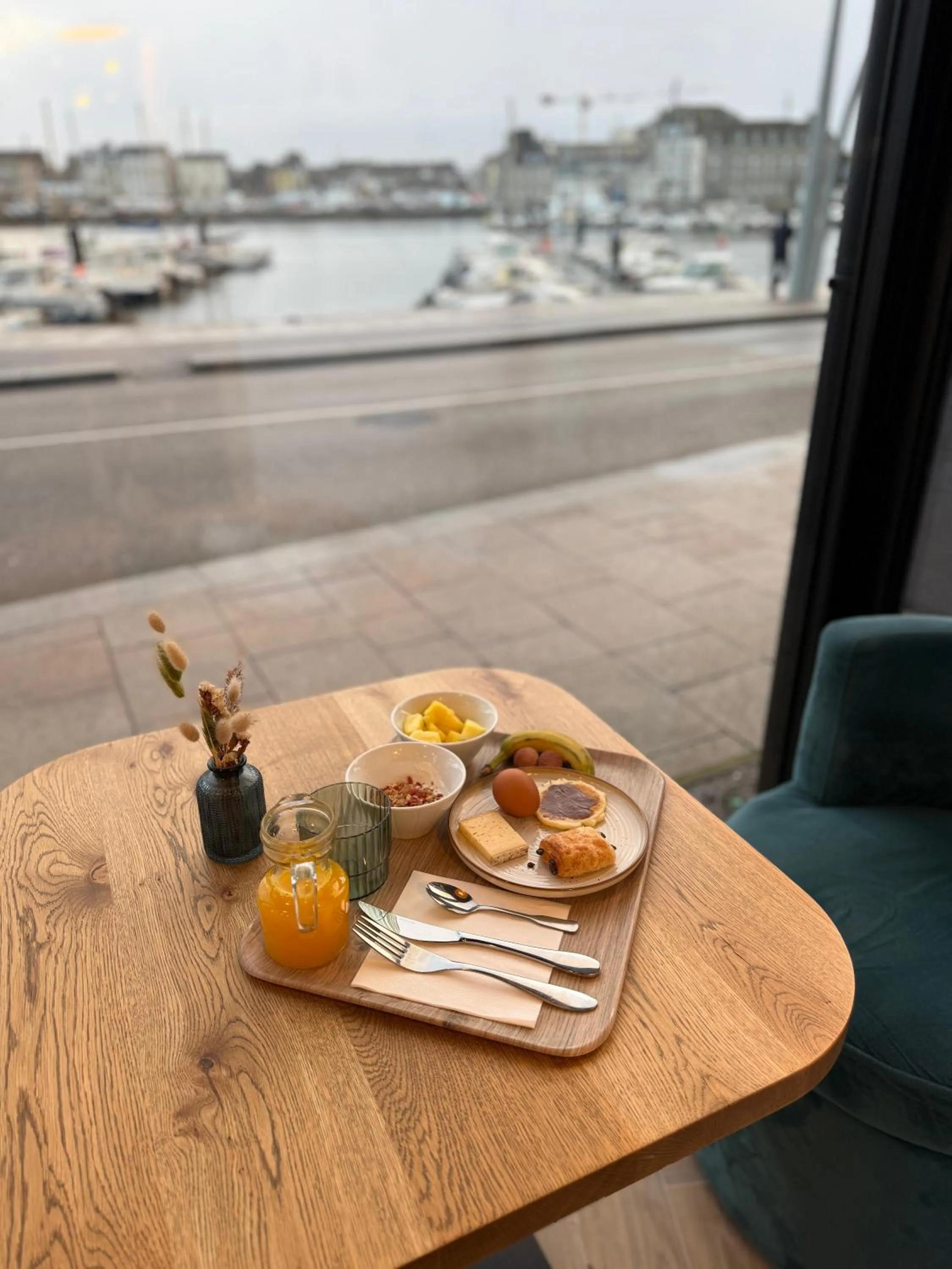 Breakfast in Ambassadeur Hotel - Cherbourg Port de Plaisance