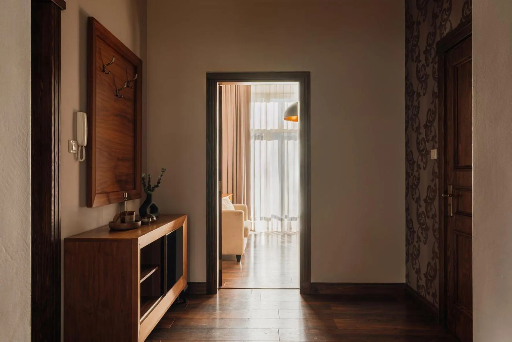 wardrobe in Topolowa Residence by StayLab