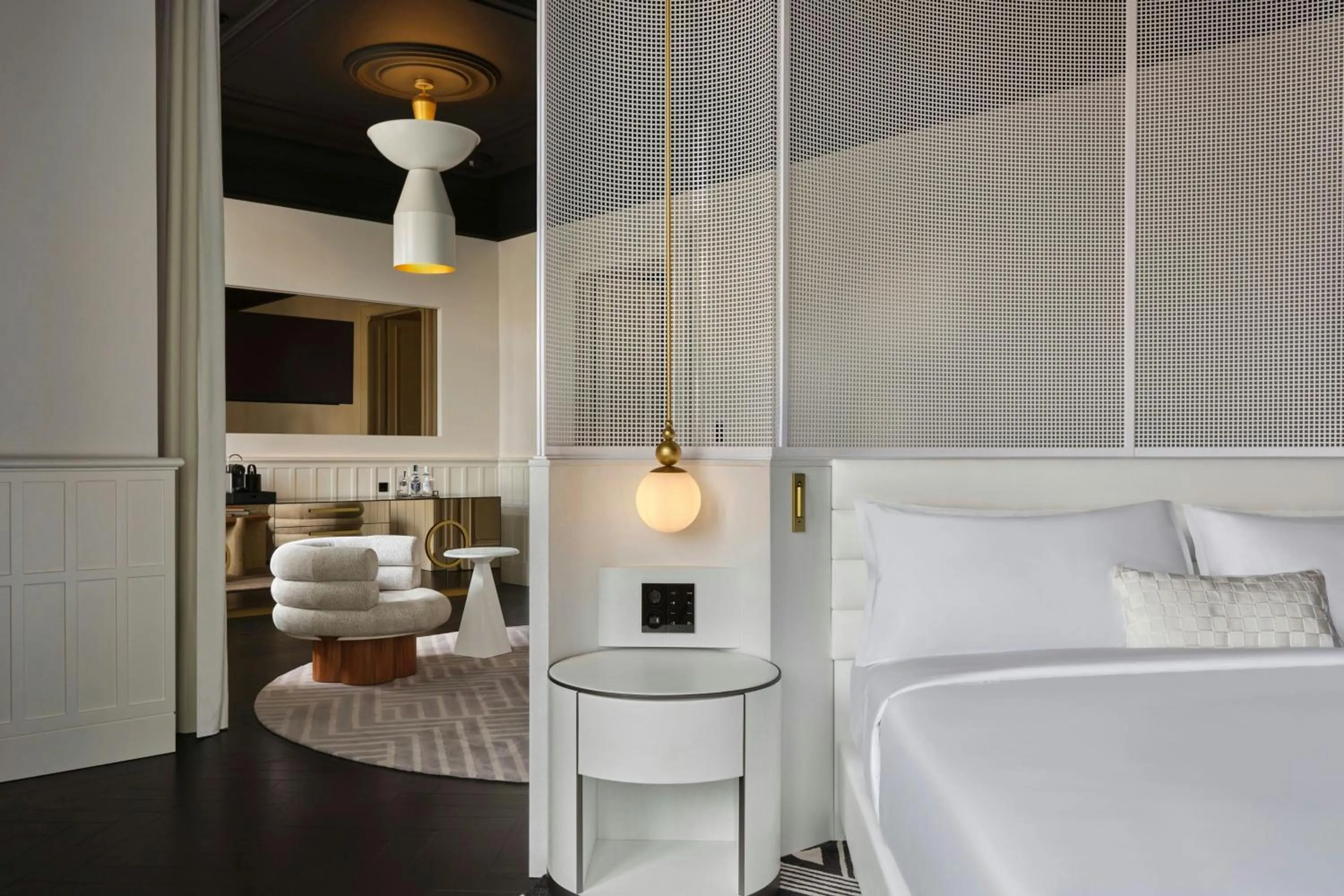 Photo of the whole room, Bed in W Budapest