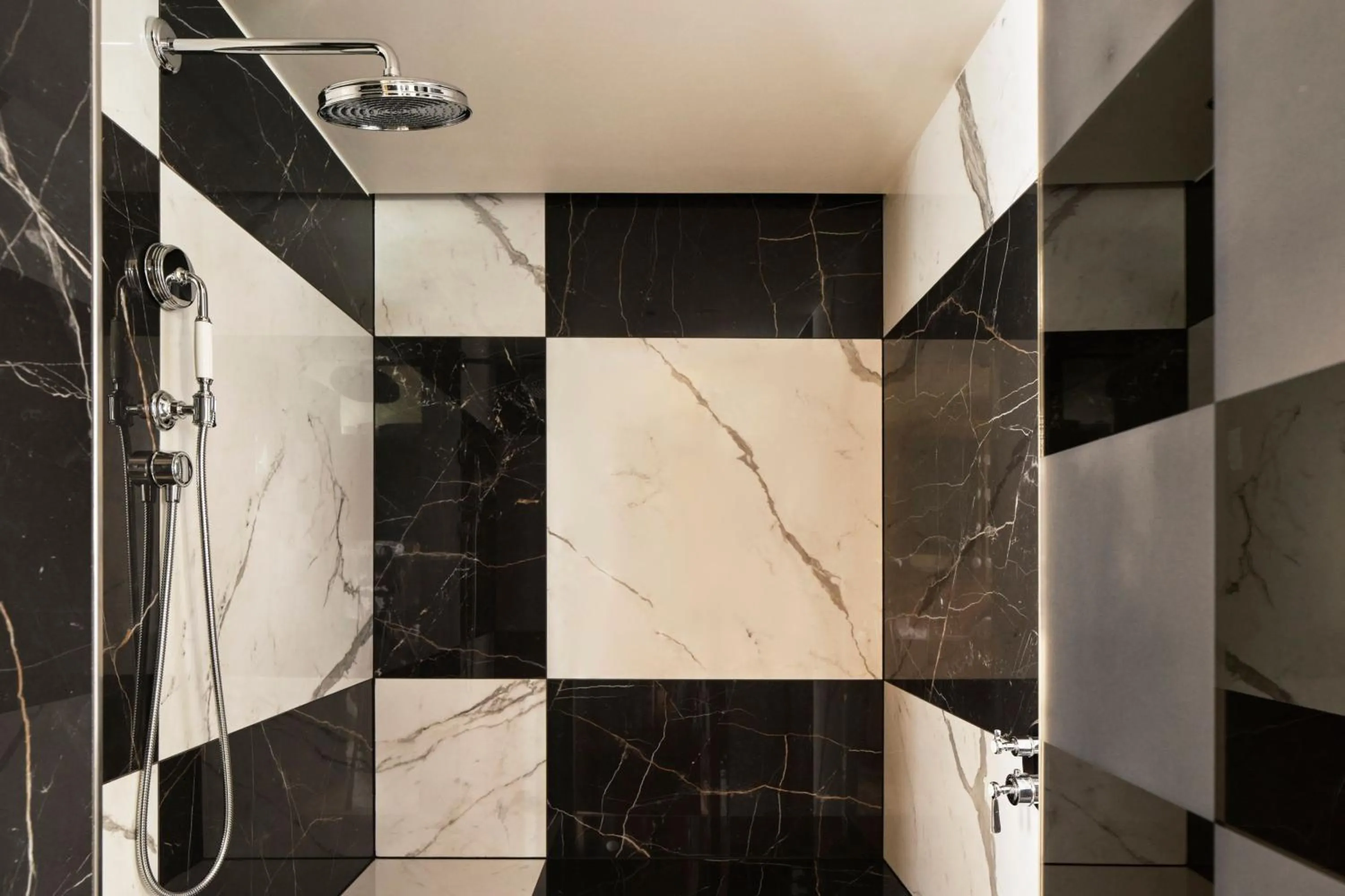 Shower in W Budapest