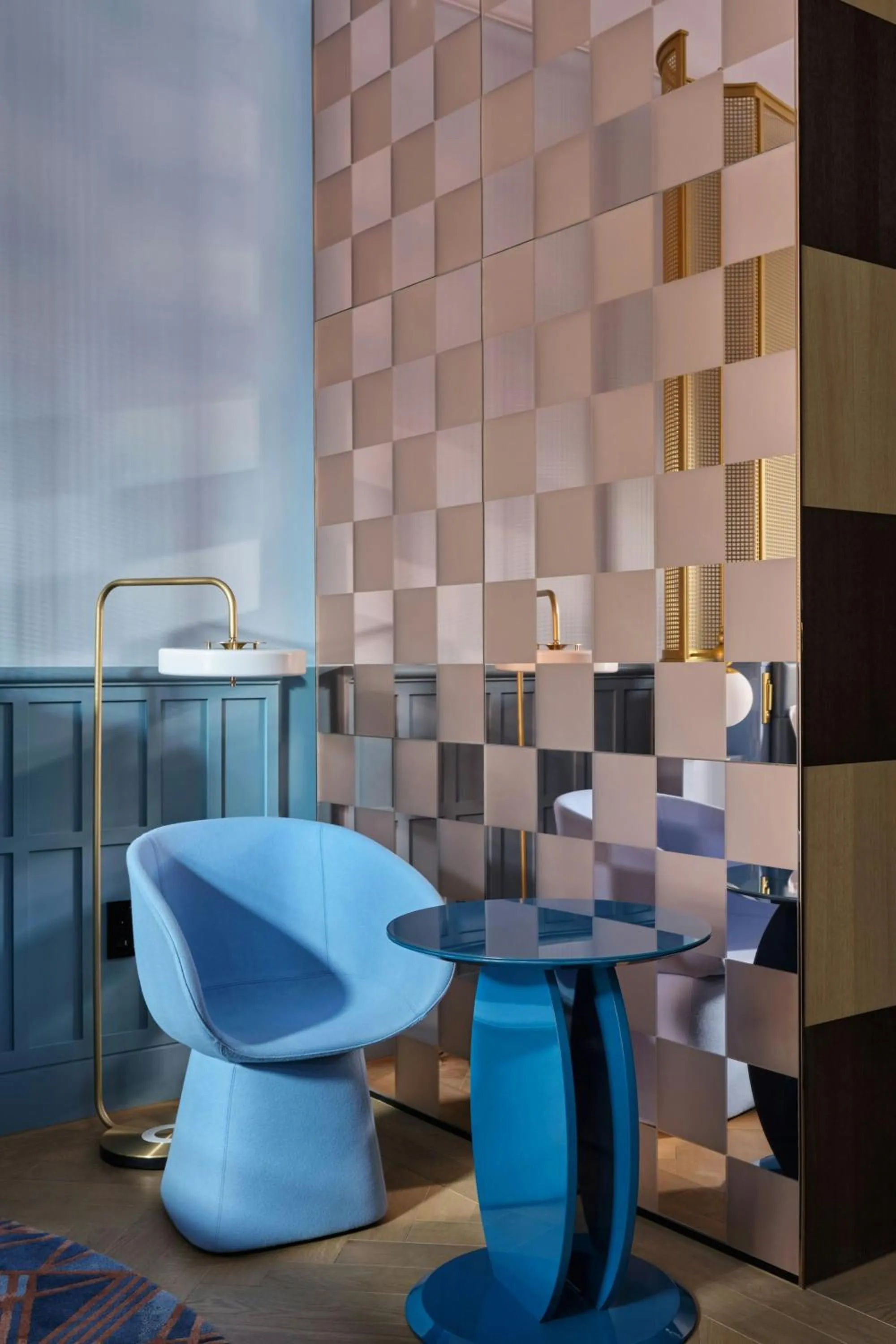 Seating area in W Budapest