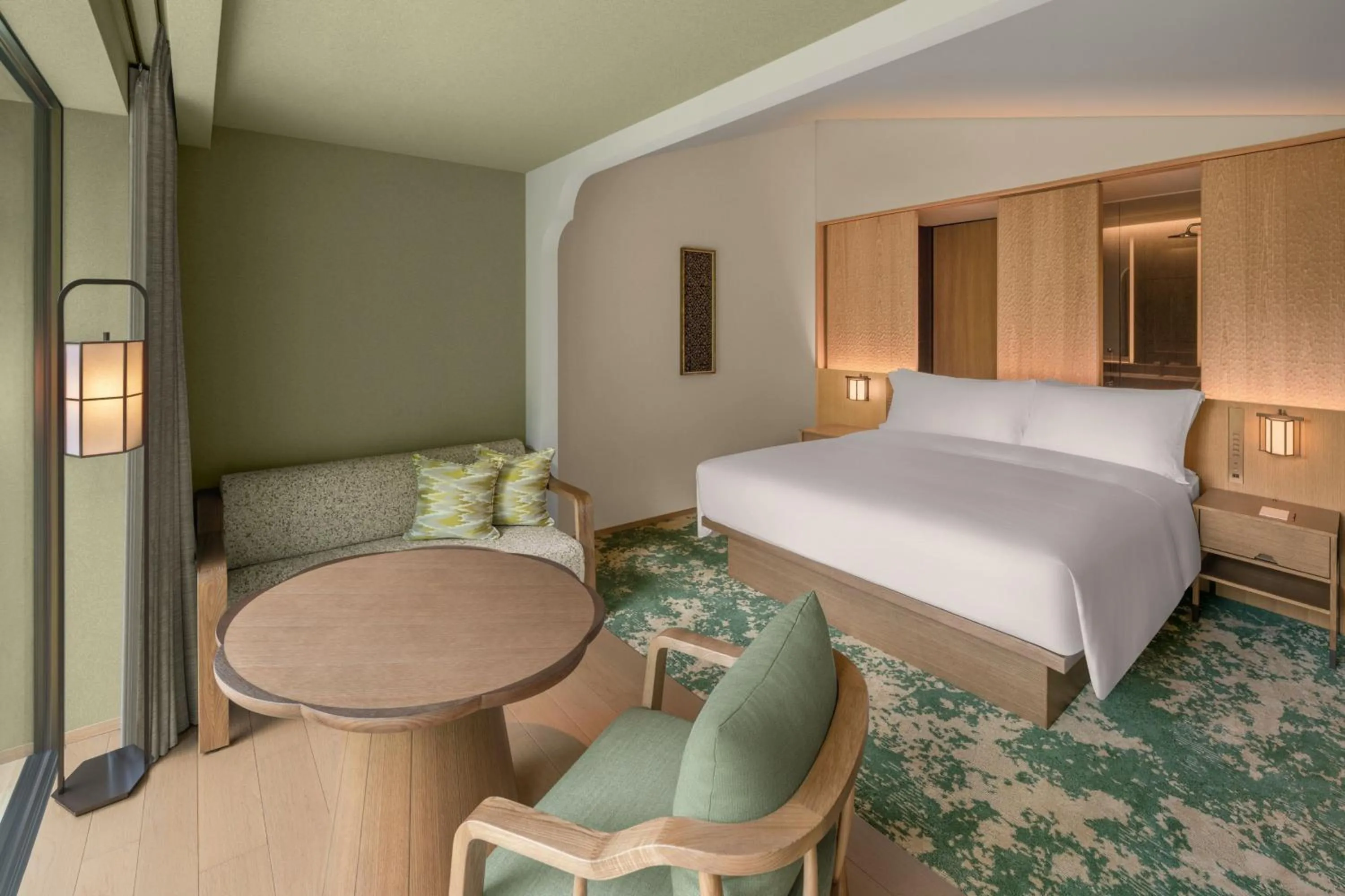 Bedroom, Bed in Shisui, a Luxury Collection Hotel, Nara