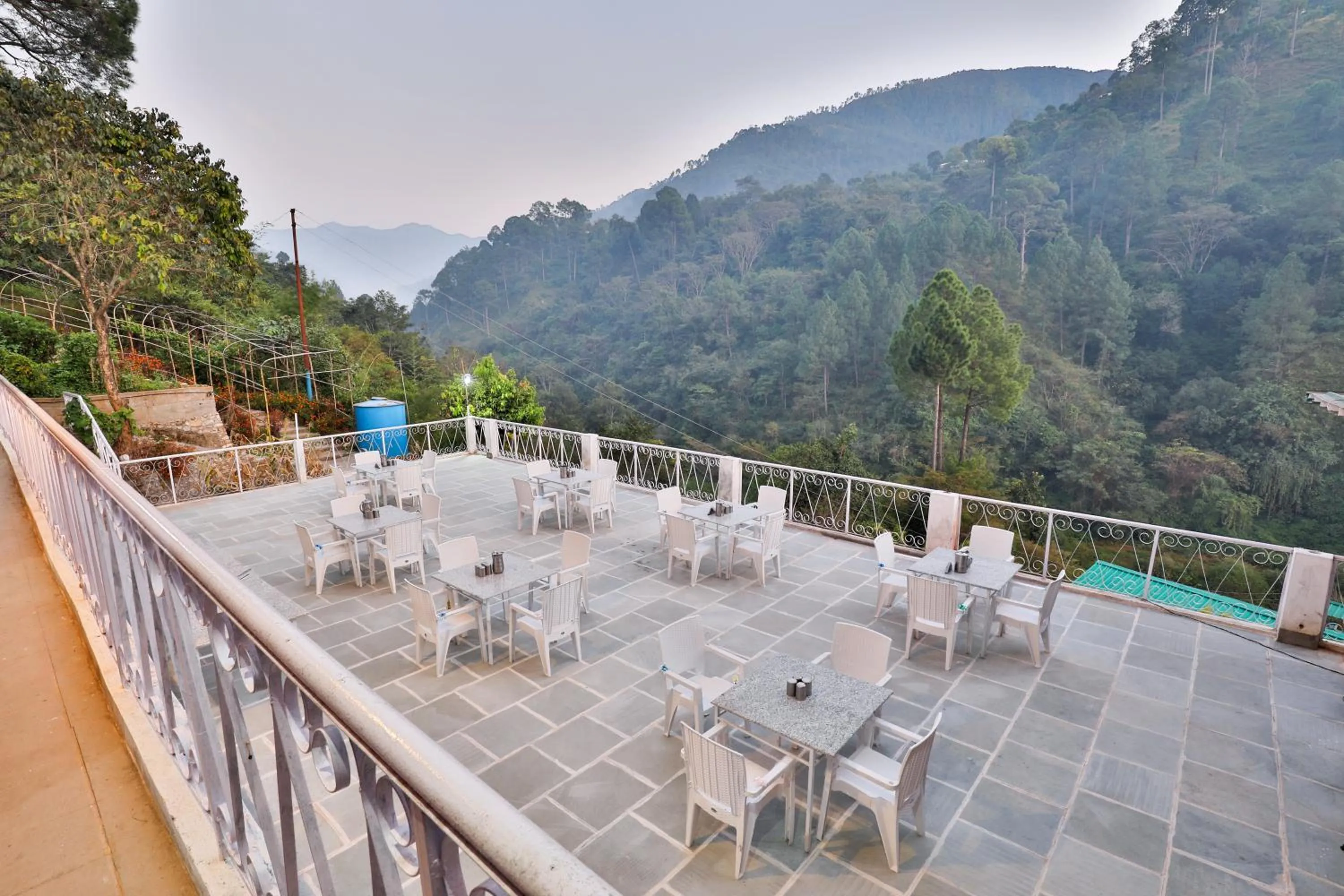 Balcony/Terrace in MANJARI RESORT