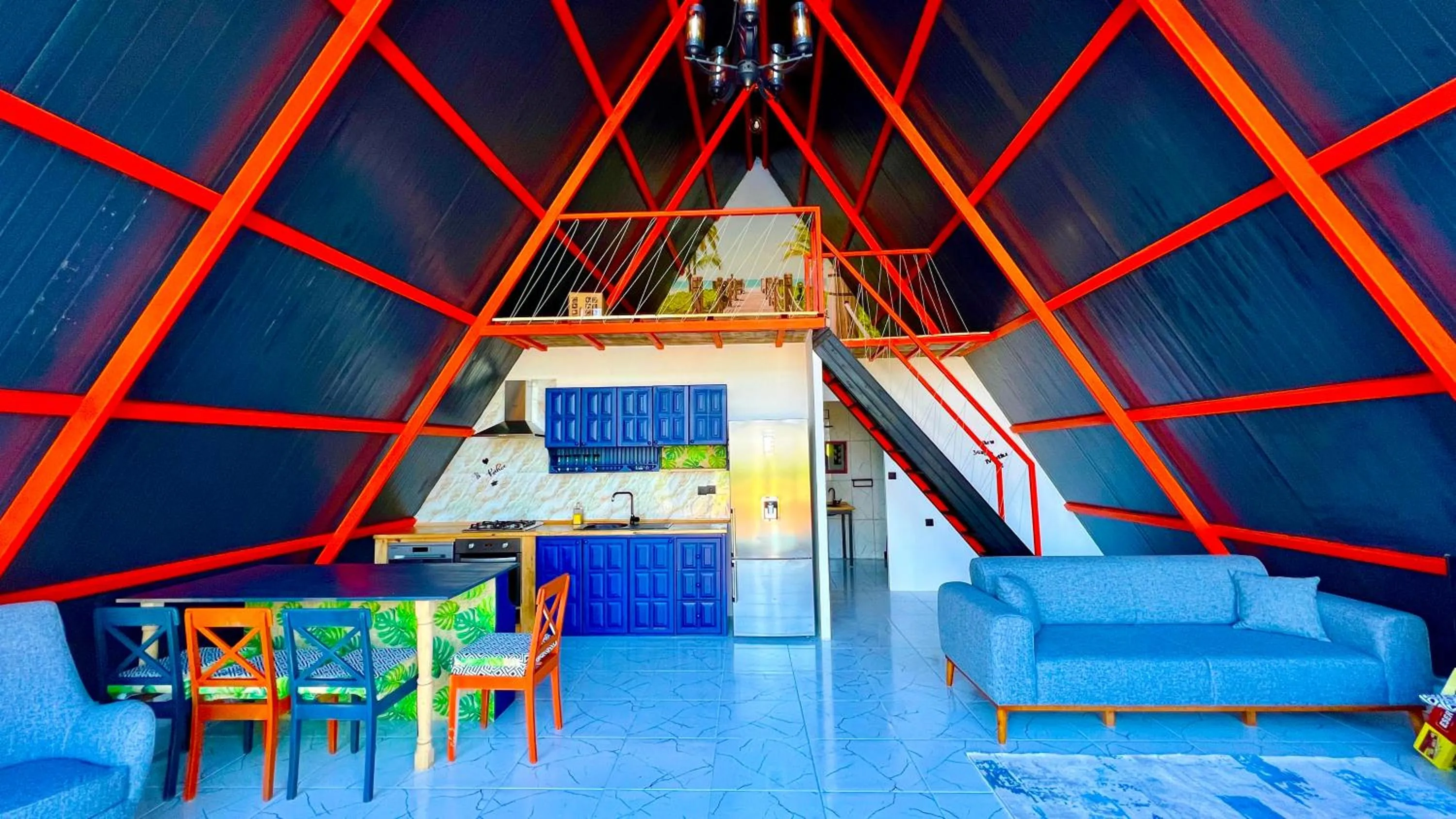 Kitchen or kitchenette in villa hidden paradise garden