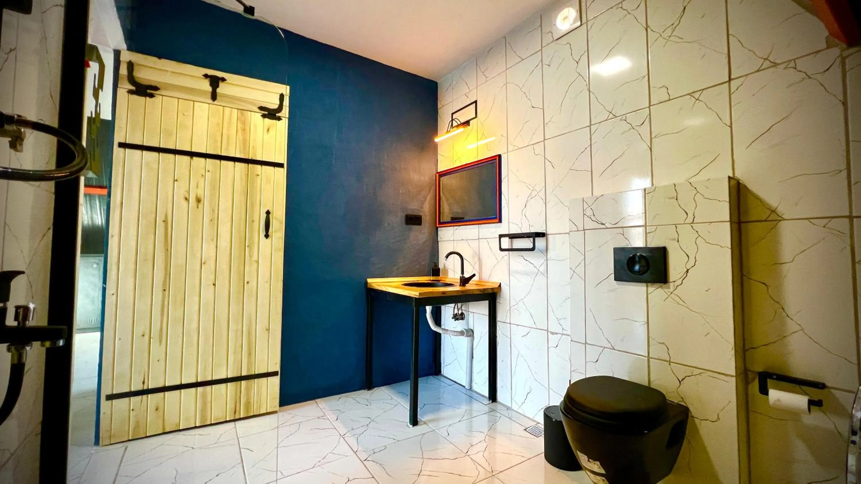 Toilet in villa hidden paradise garden