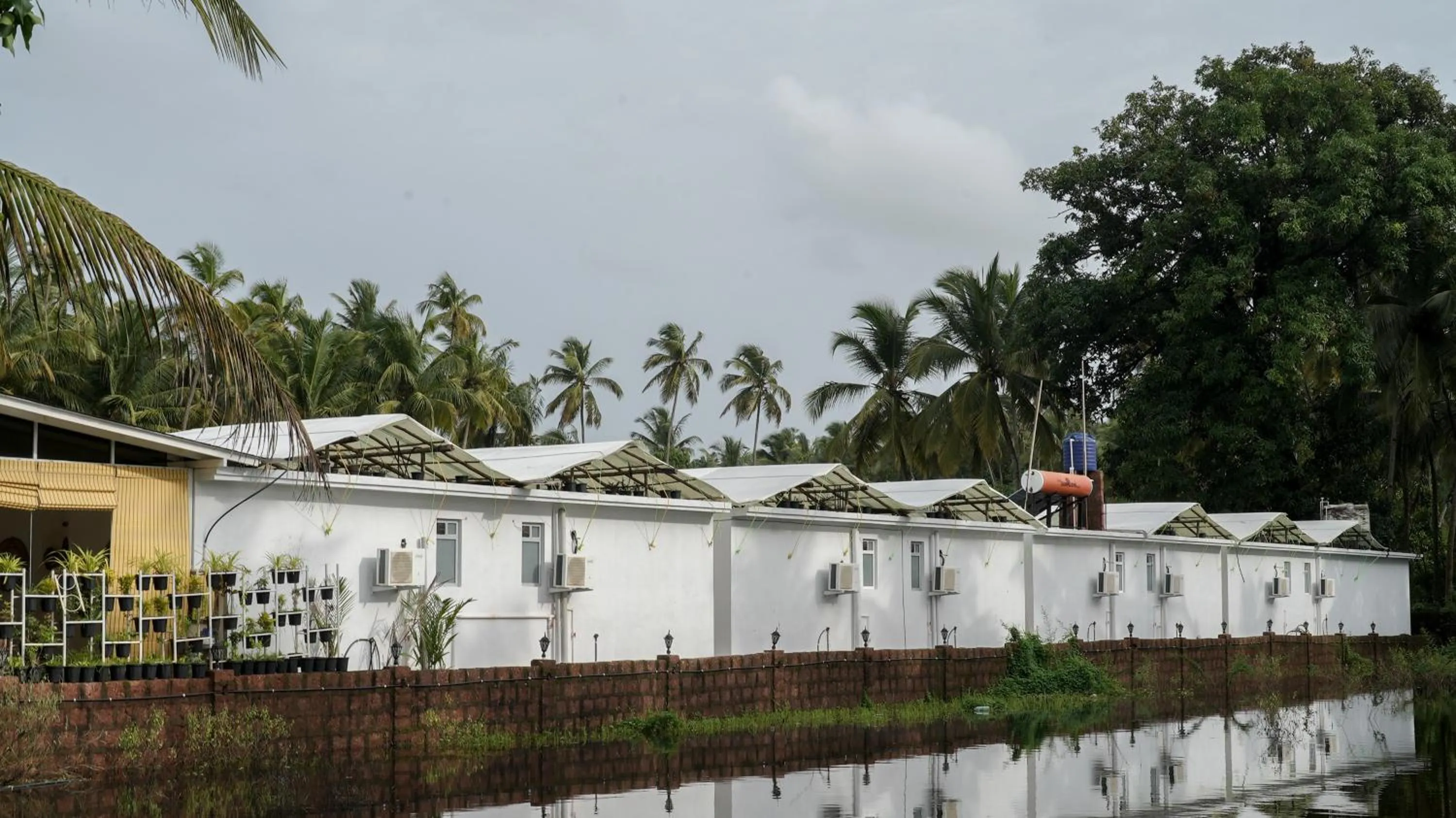 Property building in Whiteflower Resort Morjim