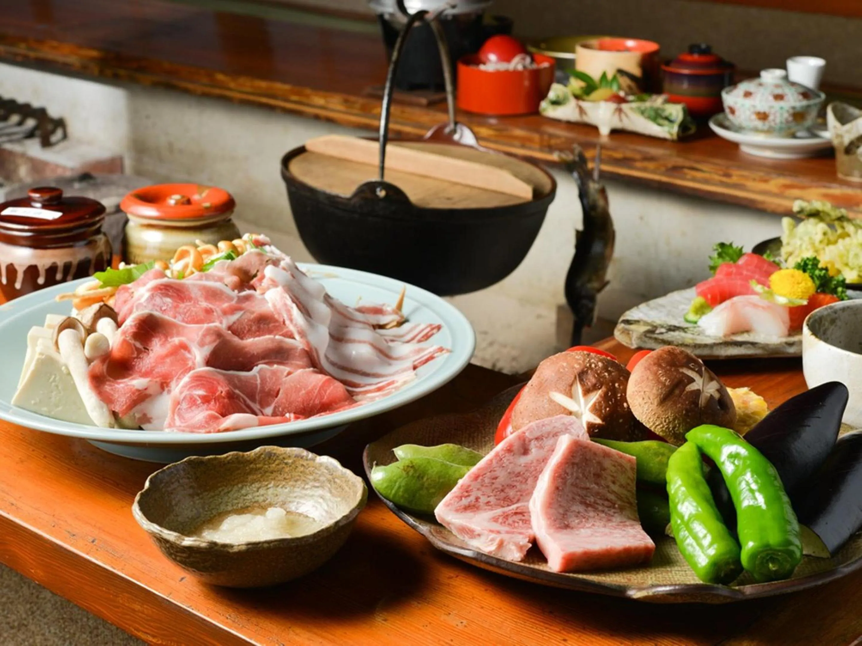 Food in Fudouonsen Sawaya