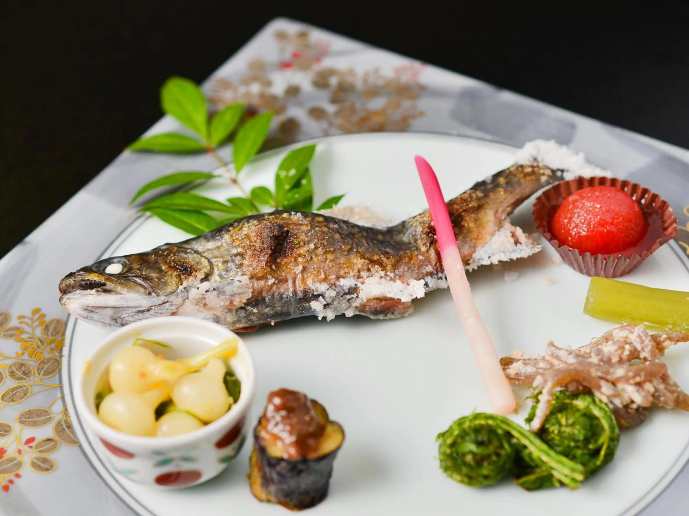 Dinner in Fudouonsen Sawaya