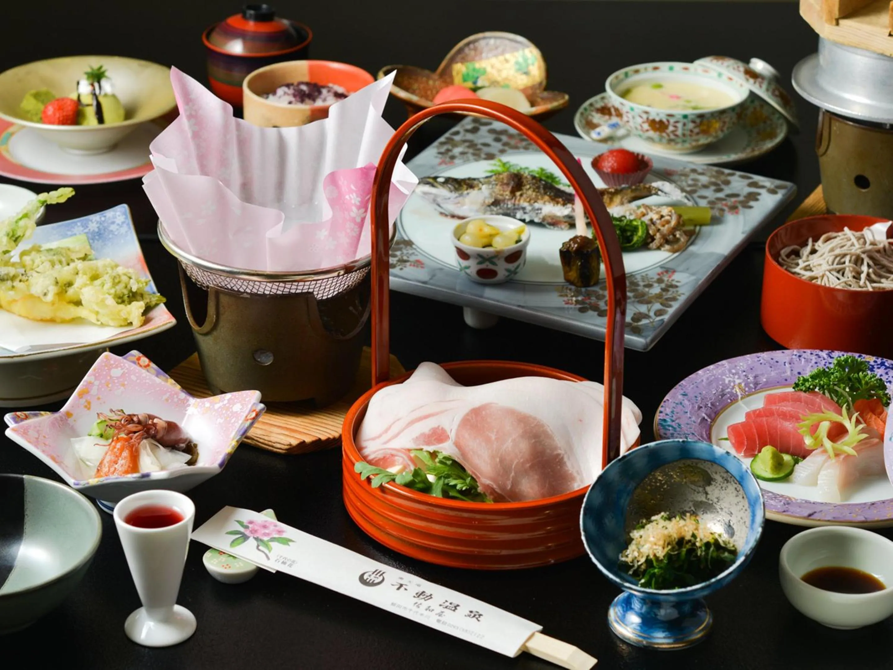 Food in Fudouonsen Sawaya