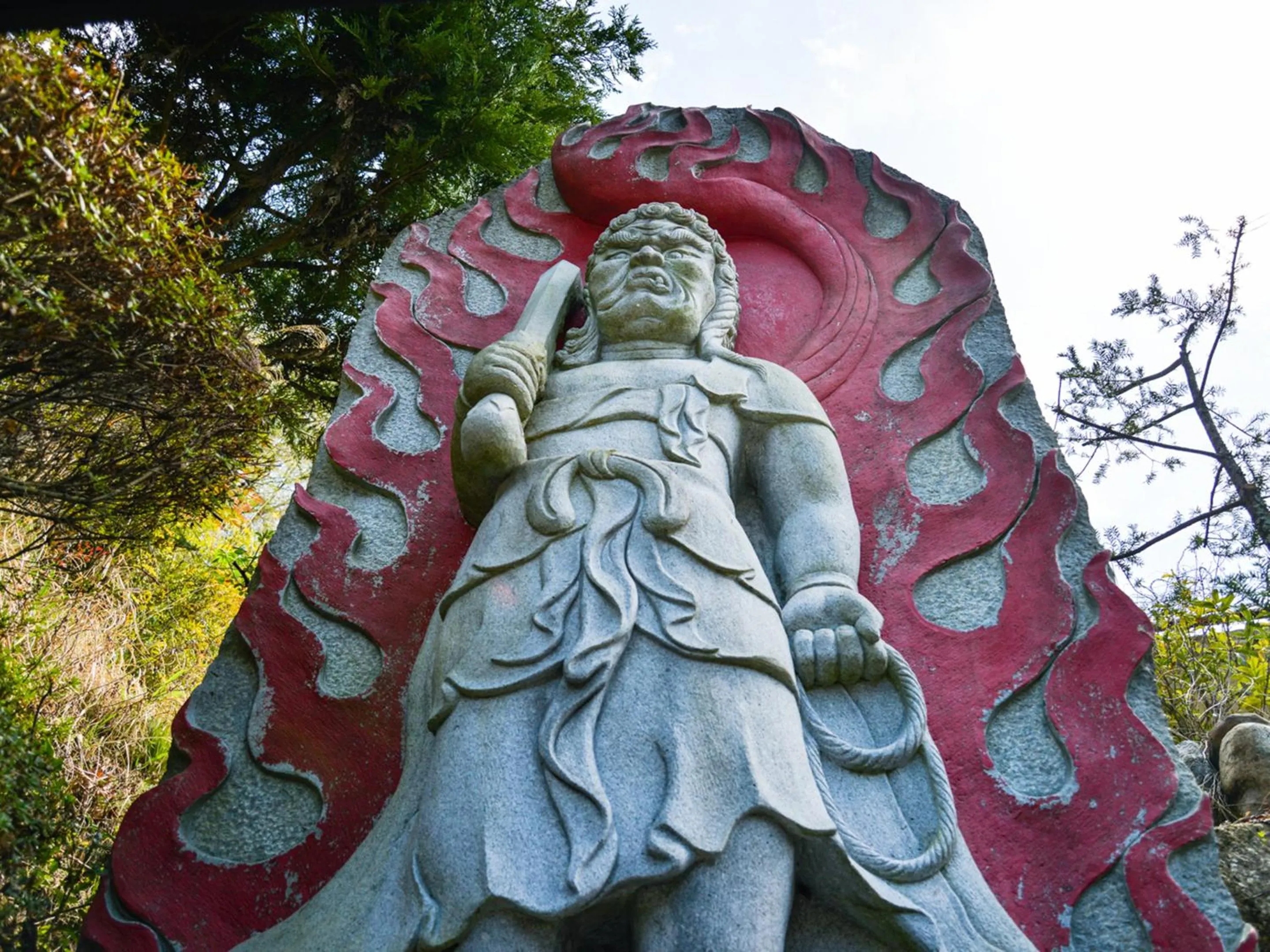 Nearby landmark in Fudouonsen Sawaya