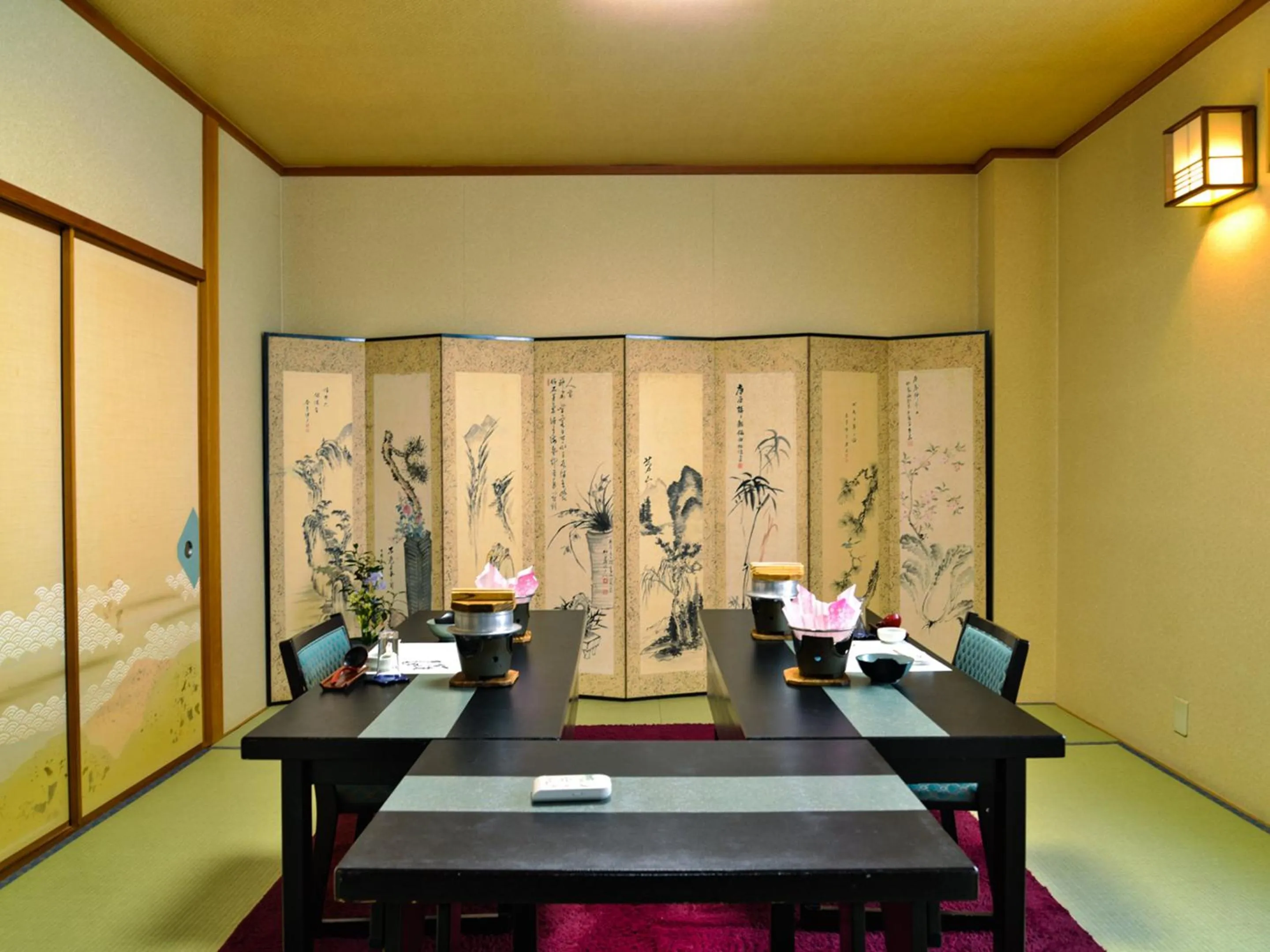 Dining area in Fudouonsen Sawaya