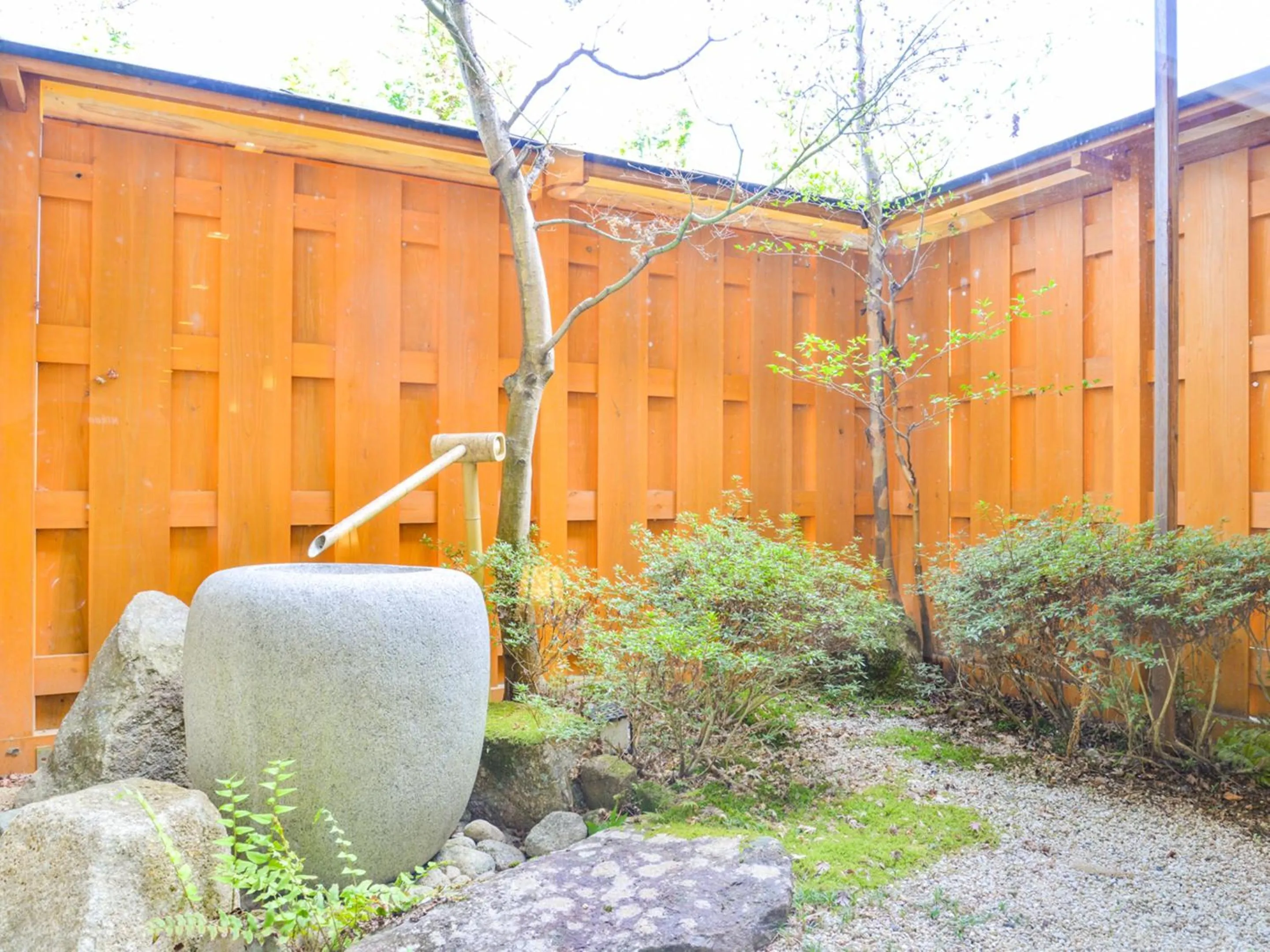 Garden in Fudouonsen Sawaya