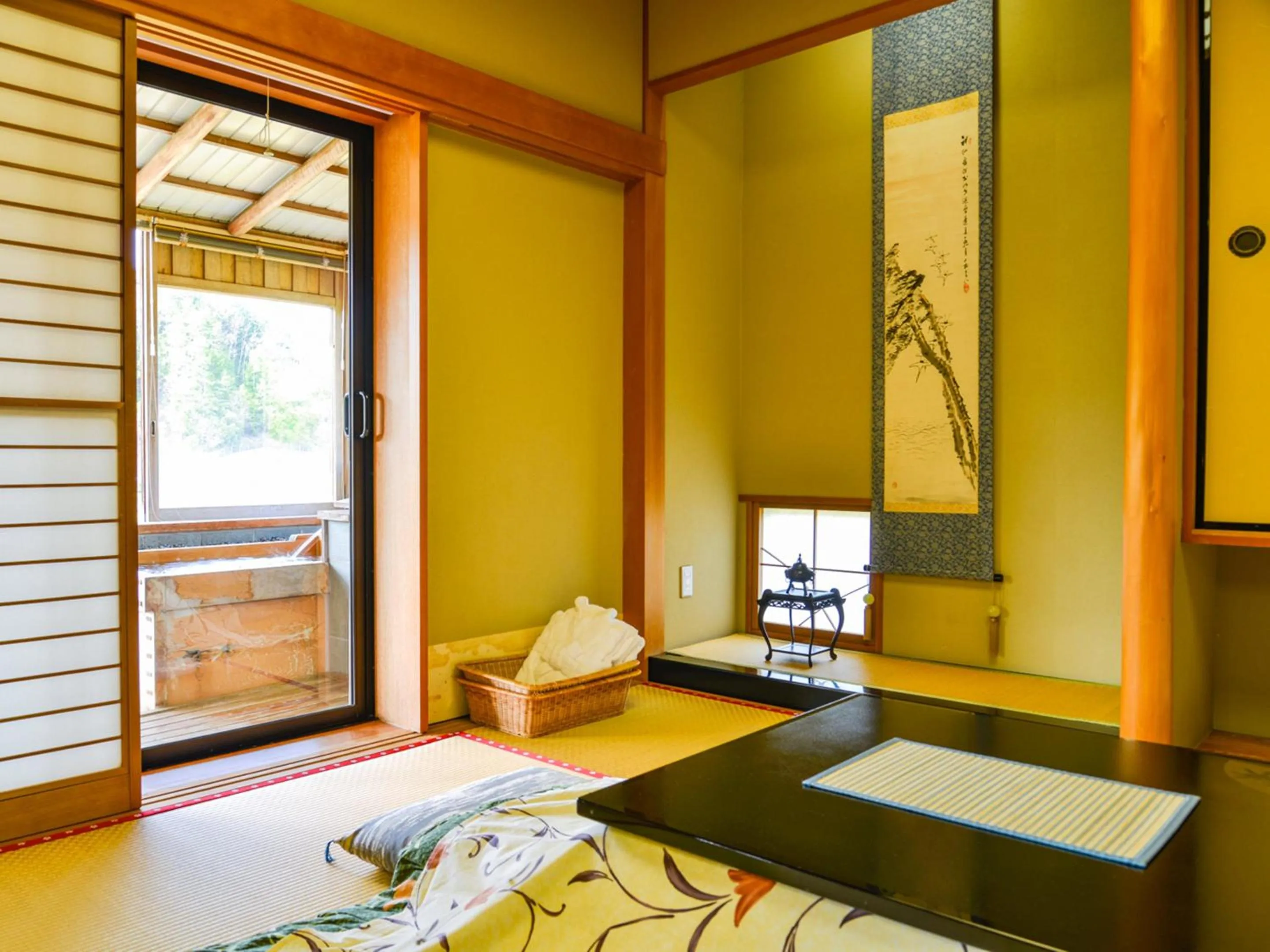Photo of the whole room, Bed in Fudouonsen Sawaya