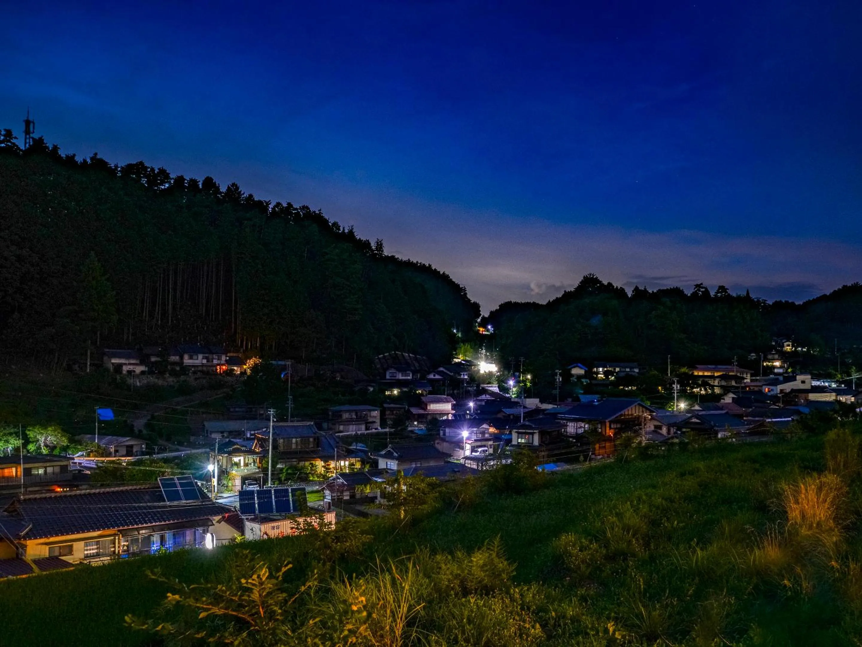 Natural landscape in Fudouonsen Sawaya