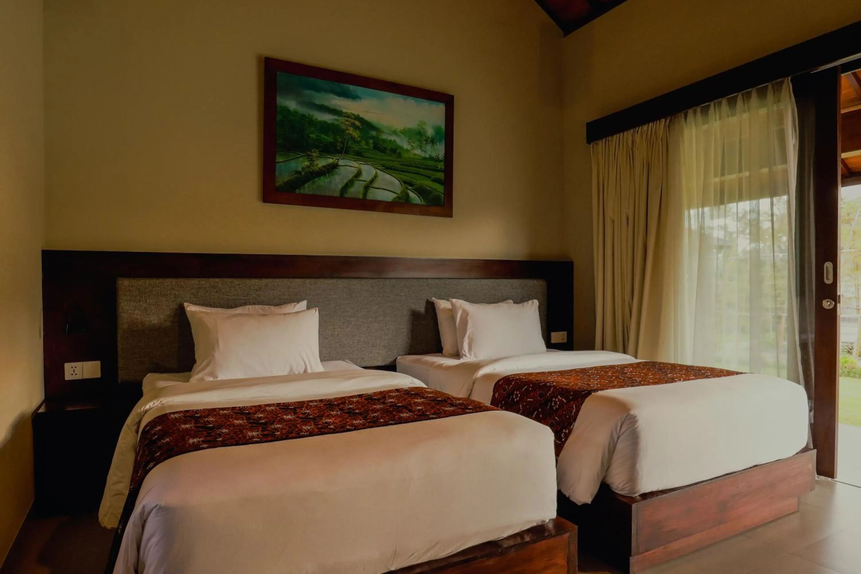 Bedroom, Bed in K Ko Surf Village at Keramas