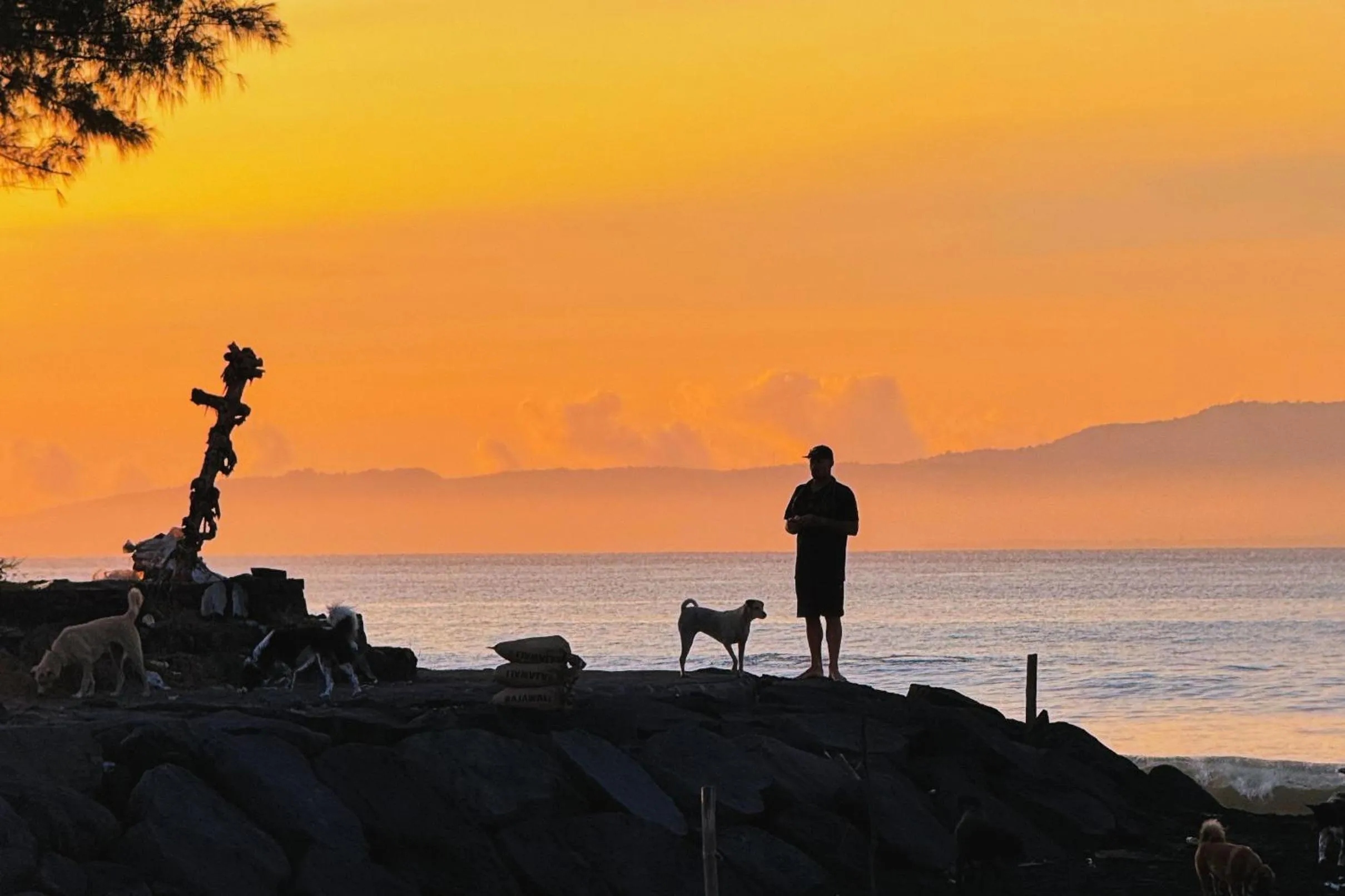 Sea view in K Ko Surf Village at Keramas