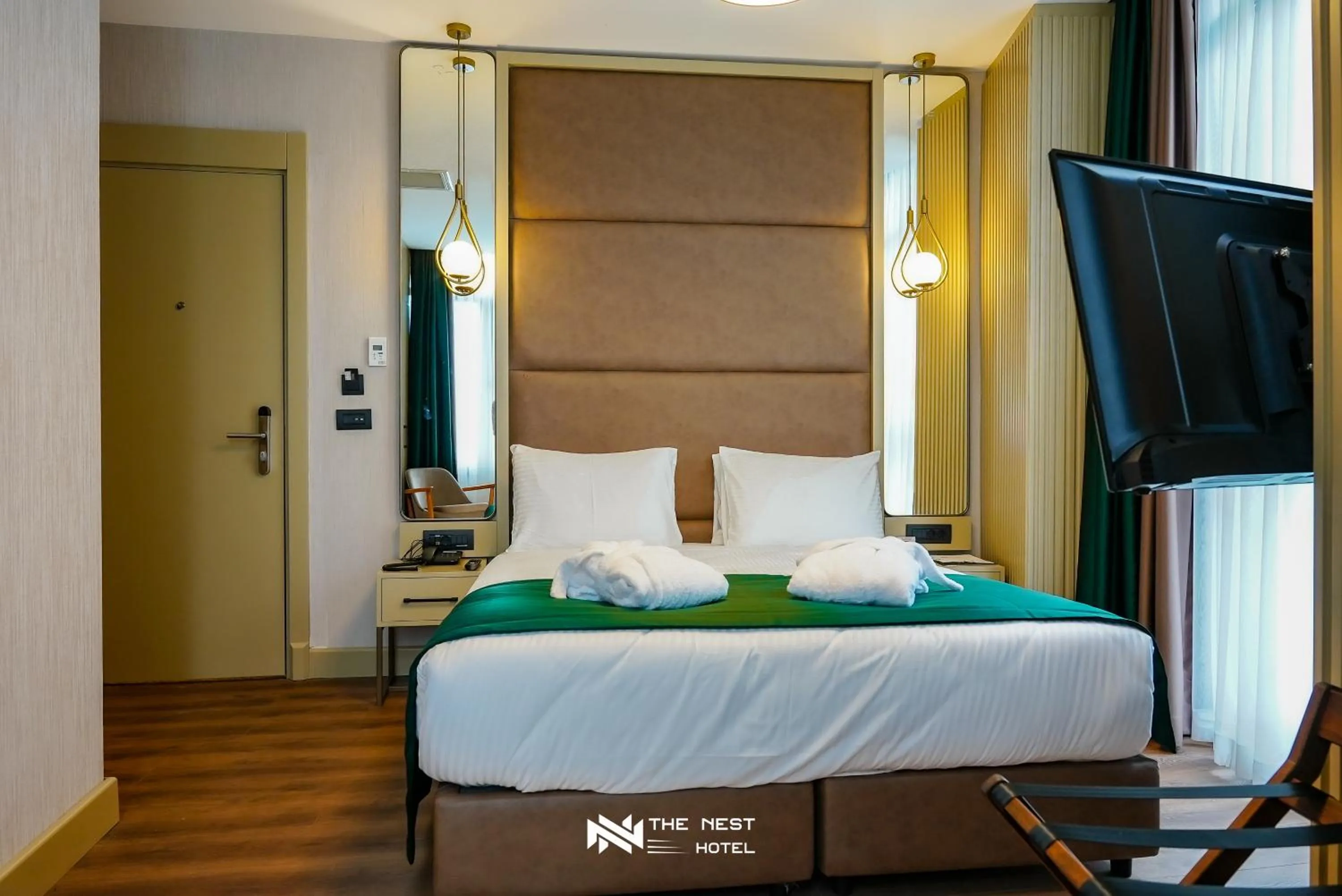 Photo of the whole room, Bed in THE NEST HOTEL