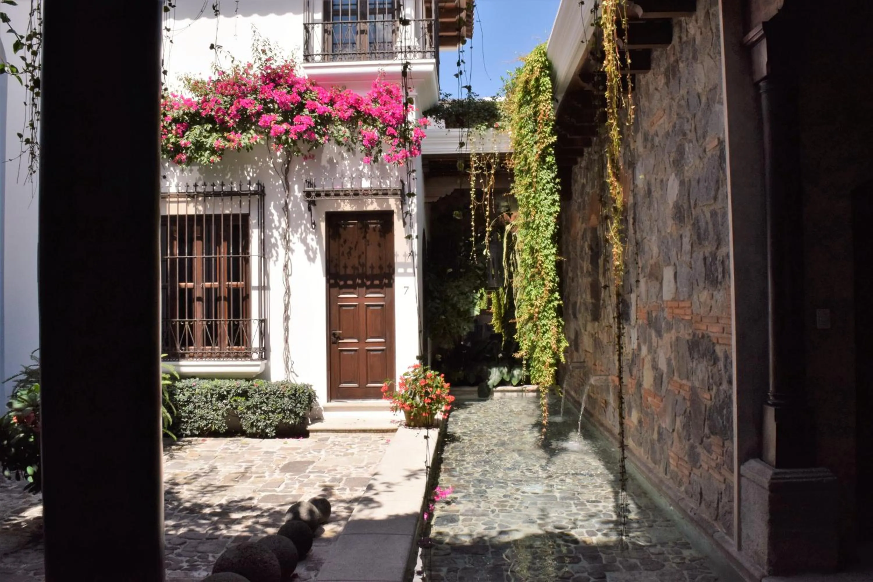 Decorative detail in San Rafael Hotel