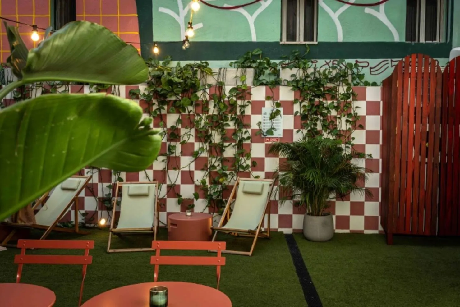 Patio in Upon Angels - Adults Only