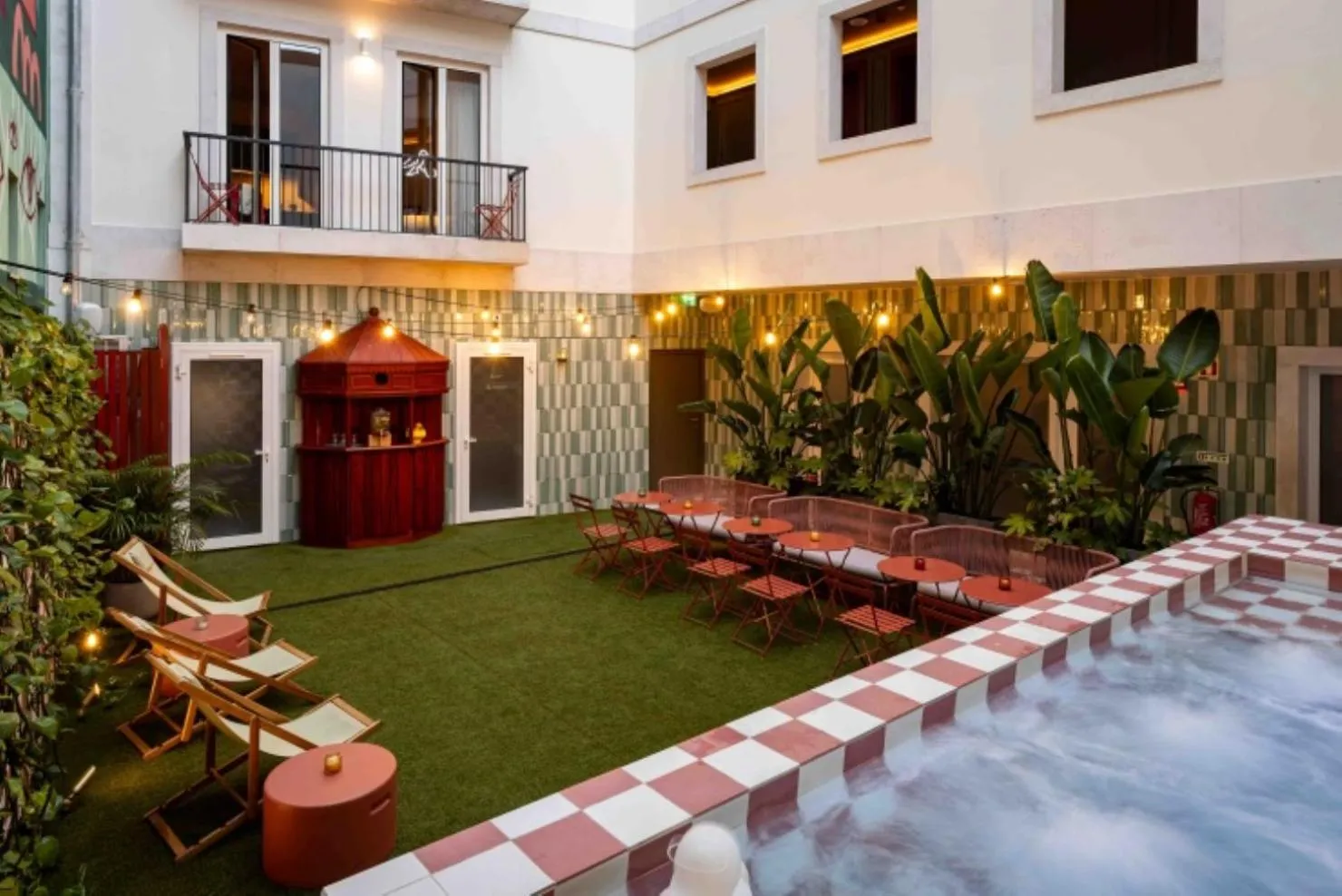 Patio in Upon Angels - Adults Only