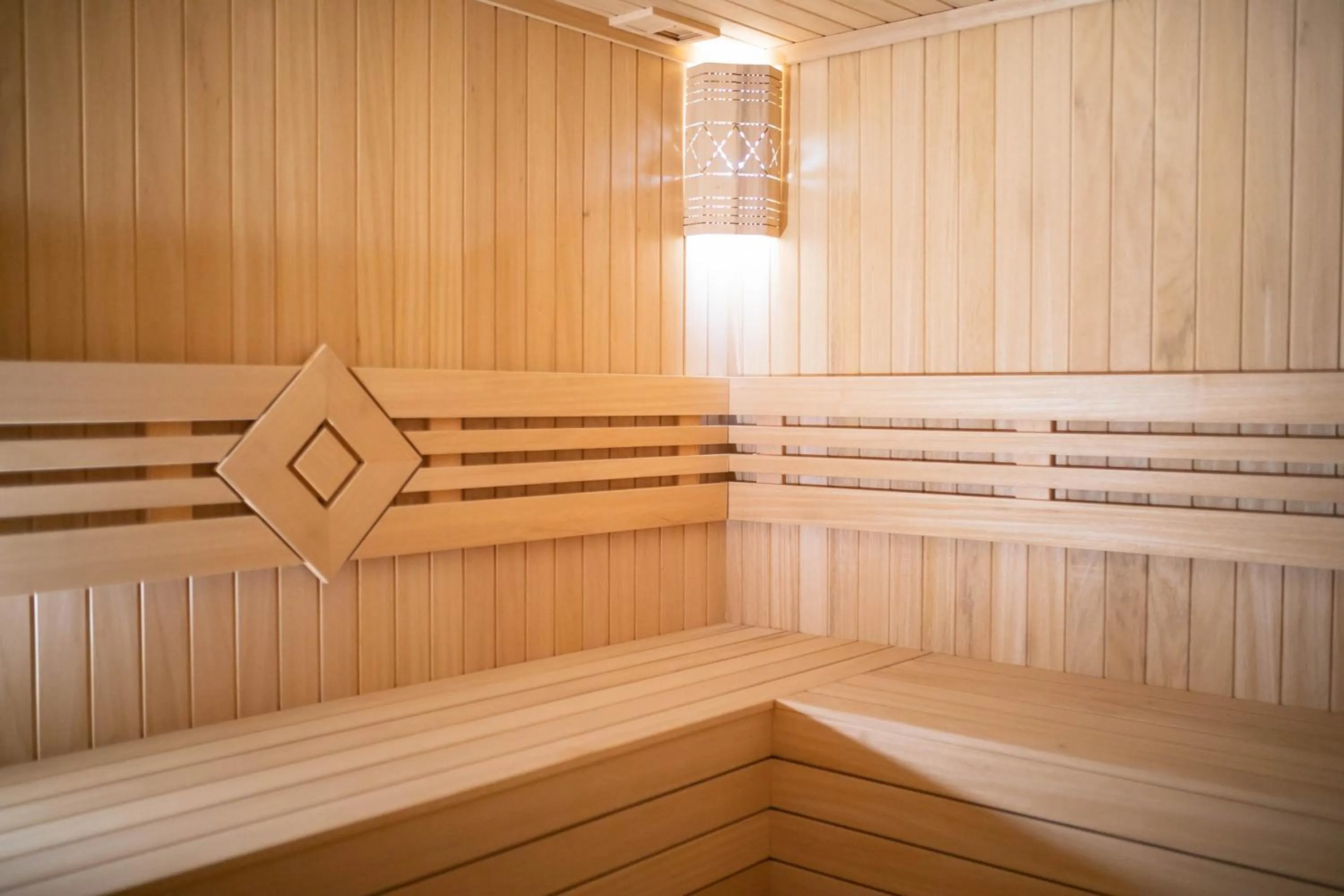 Sauna in The Green Oasis Otel Spa