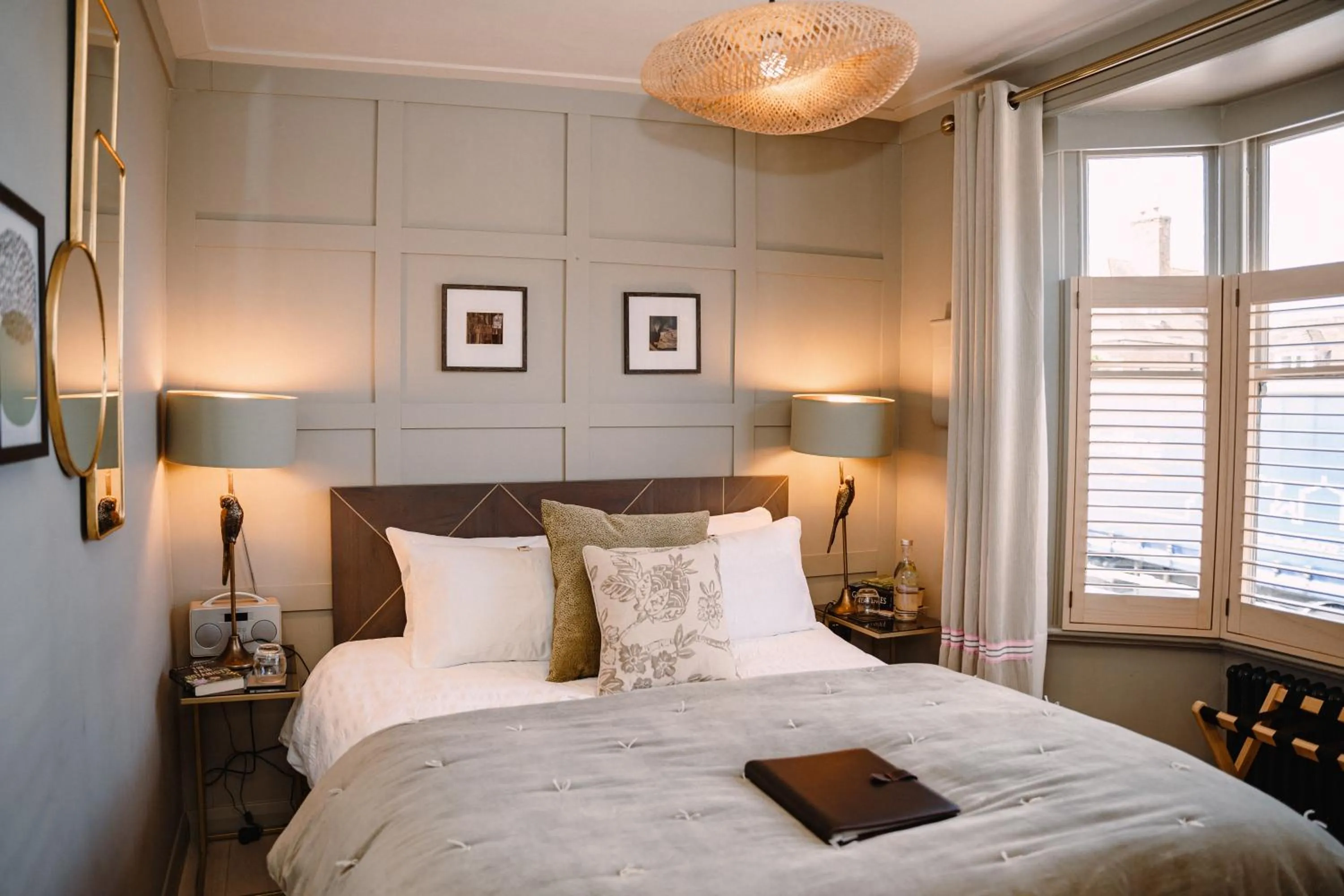 Bedroom, Bed in The Print House Inn