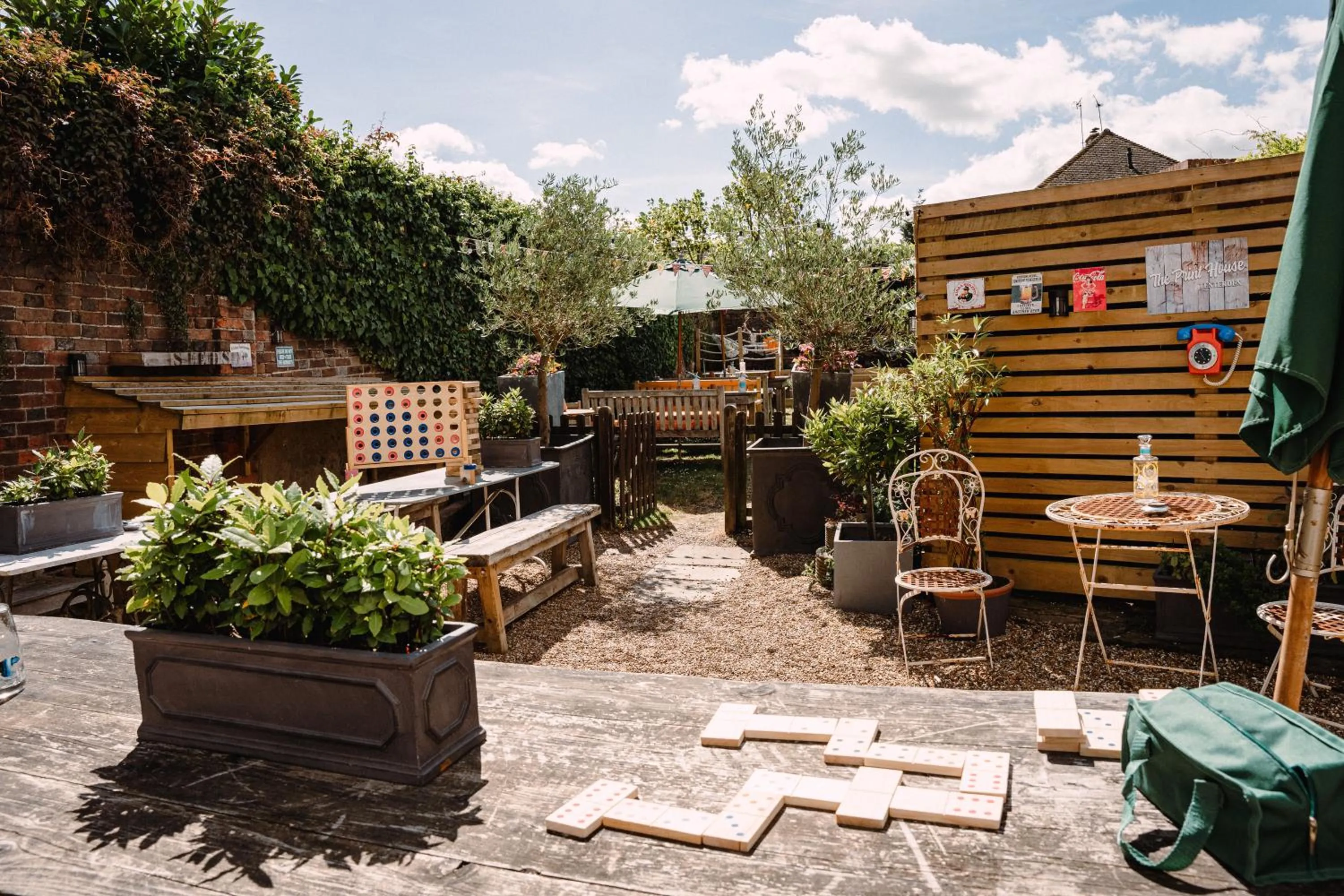 Garden in The Print House Inn
