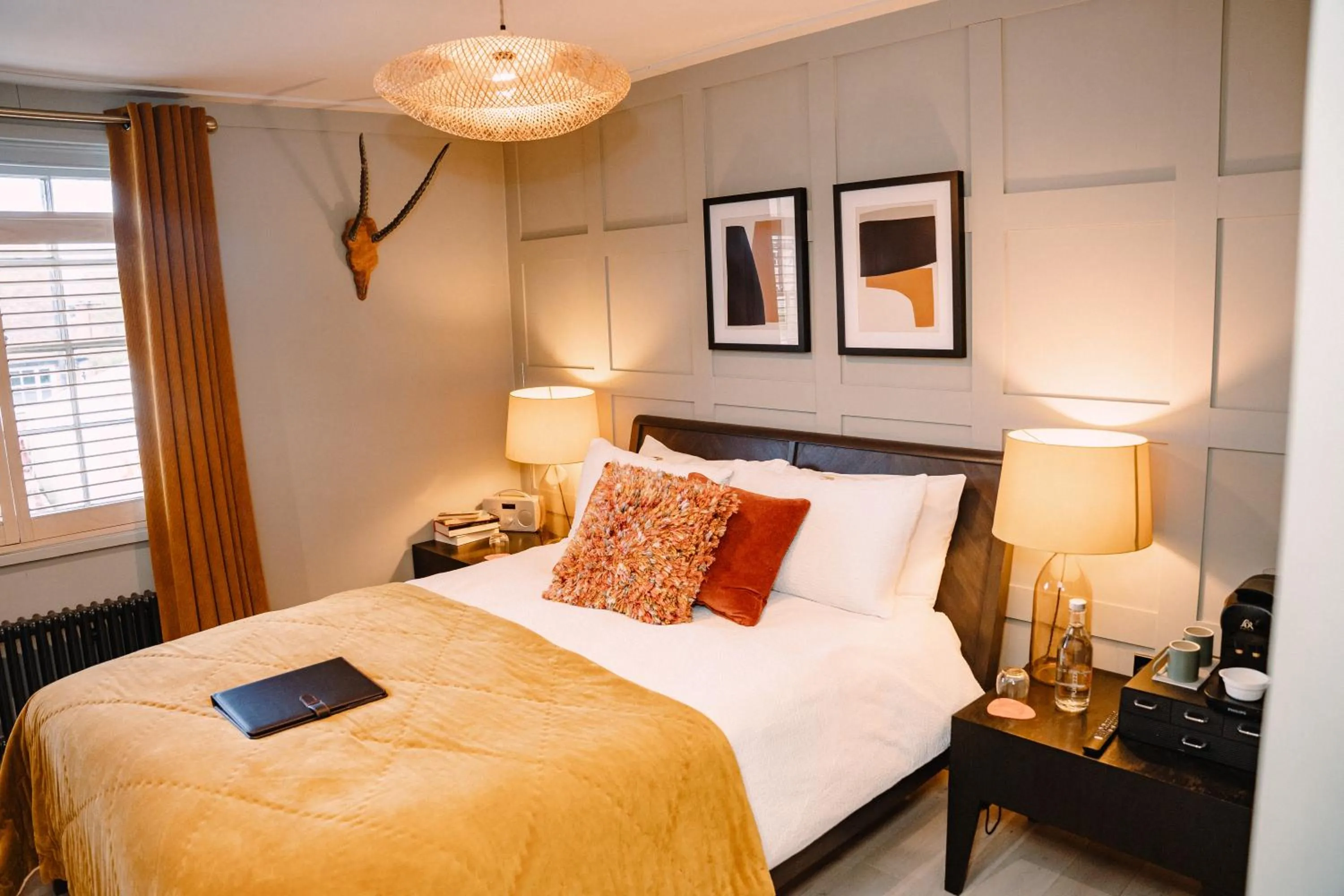 Bedroom, Bed in The Print House Inn