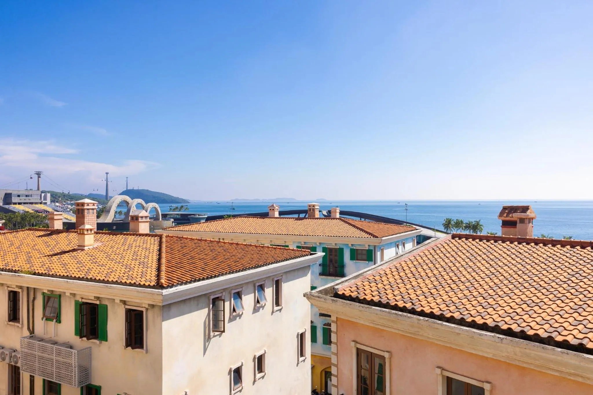 Sea view in Lotus Home Cafe