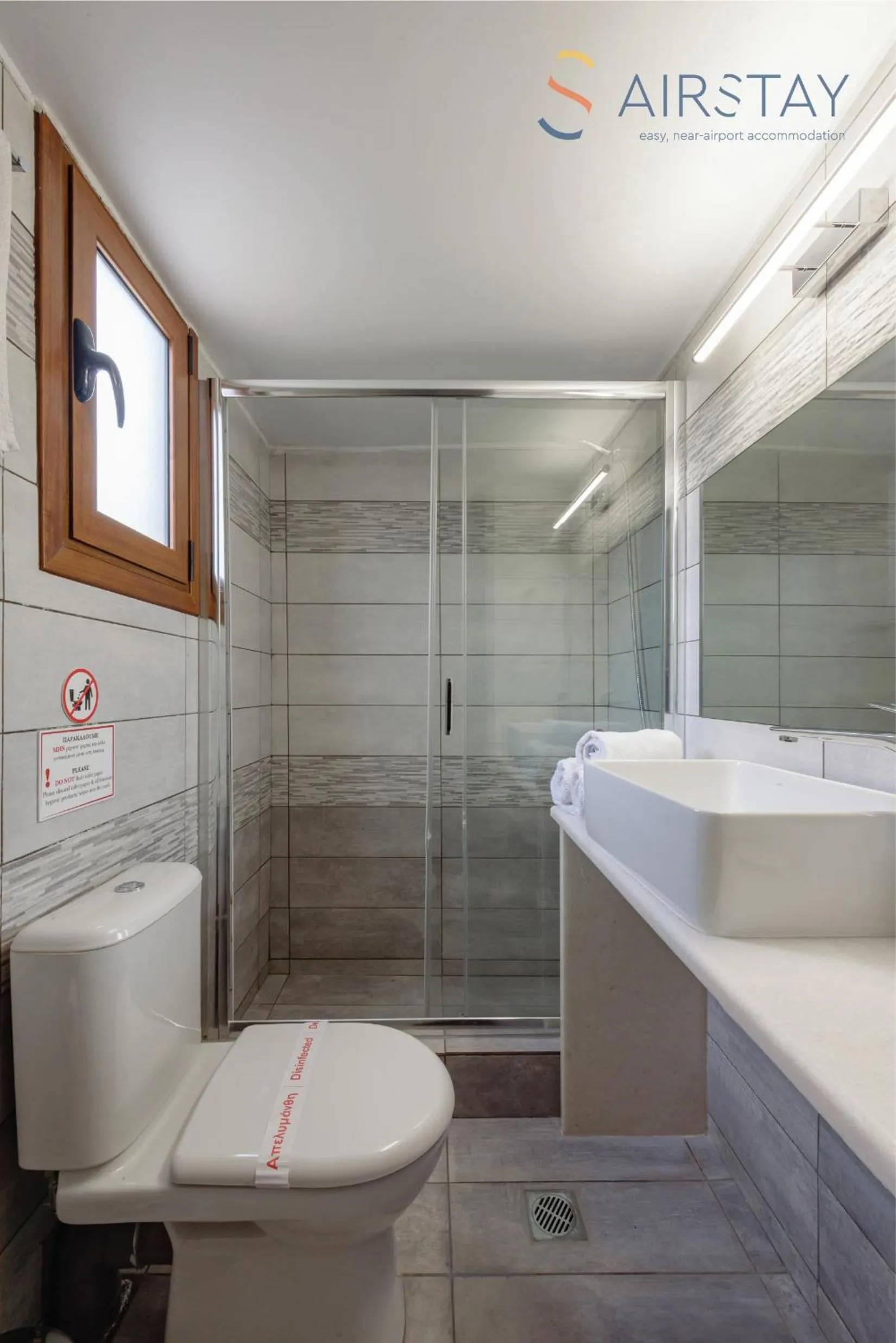 Shower in Ryze Apartments Airport by Airstay