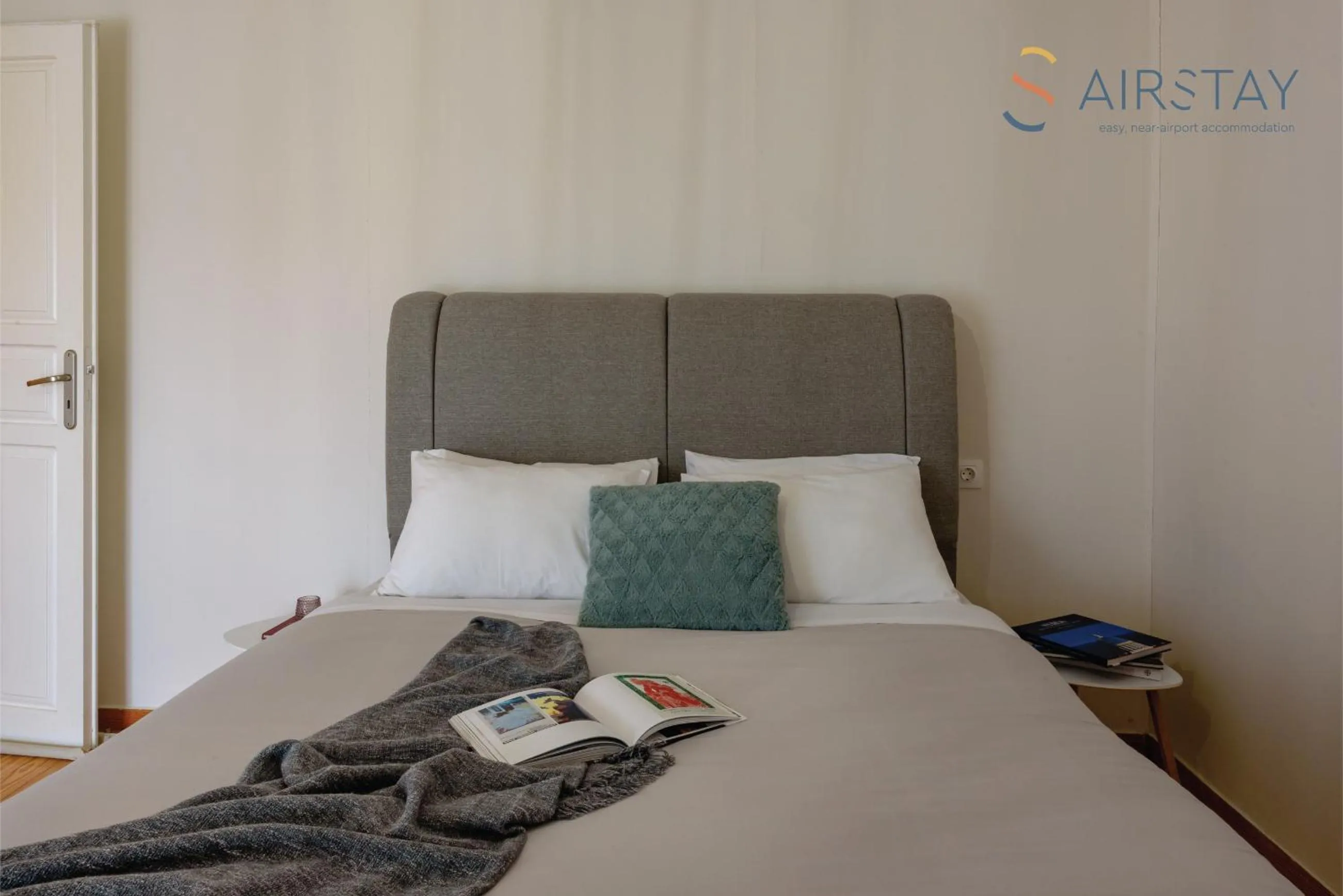 Bed in Ryze Apartments Airport by Airstay
