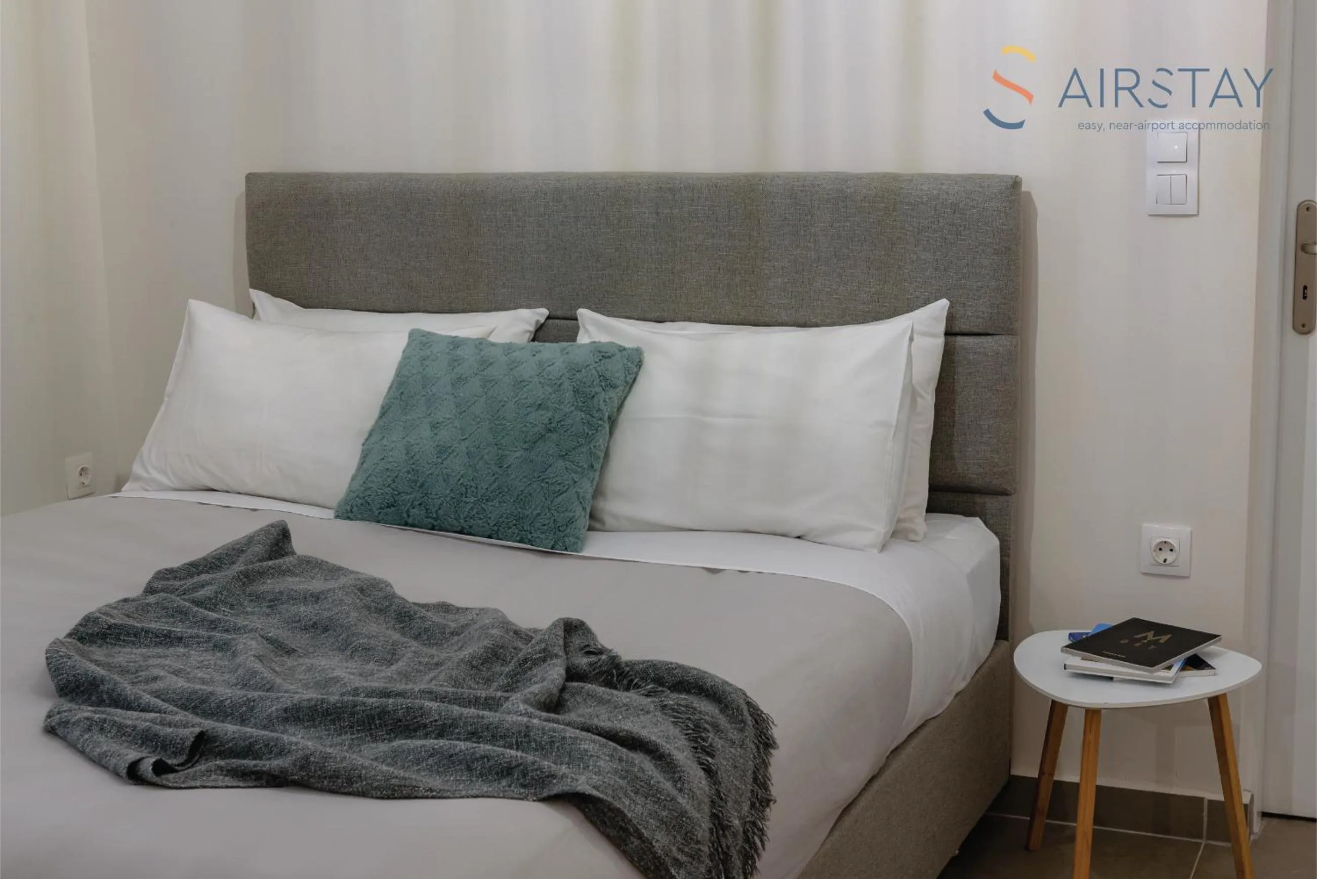 Bed in Ryze Apartments Airport by Airstay