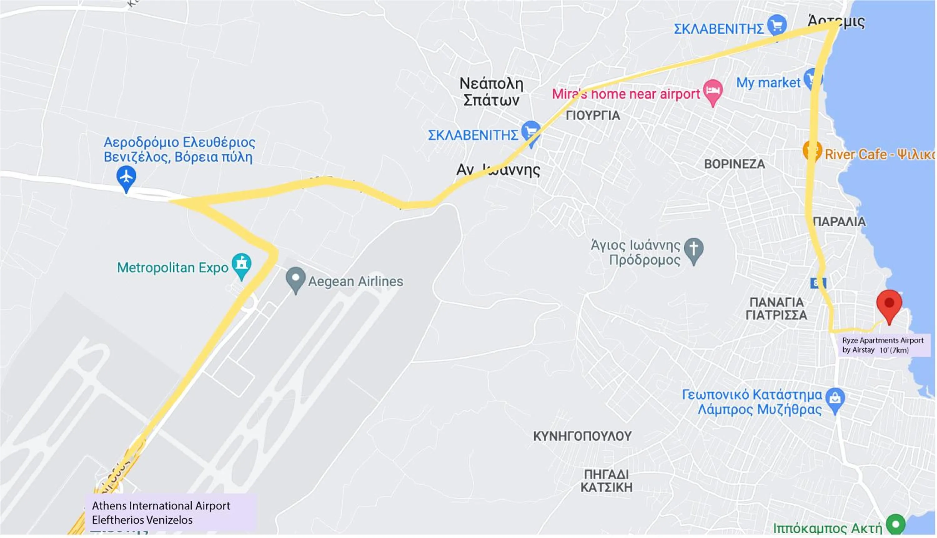 Property building in Ryze Apartments Airport by Airstay