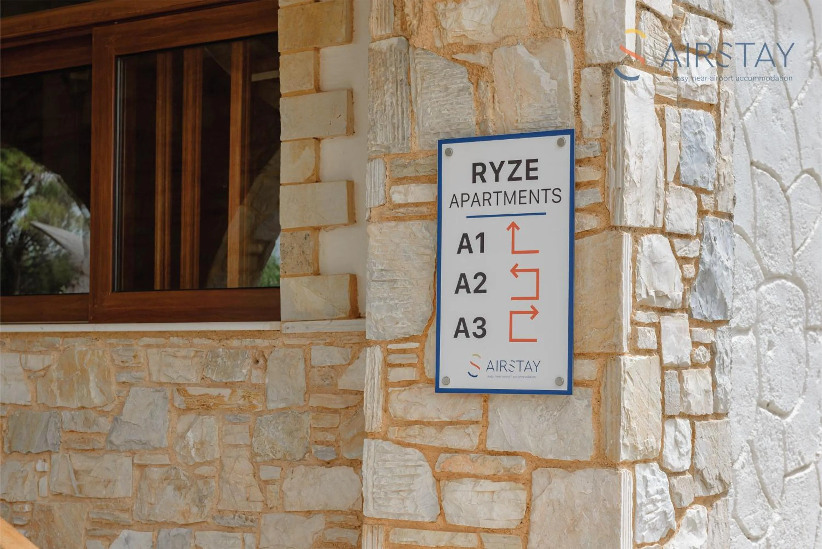 Property logo or sign in Ryze Apartments Airport by Airstay