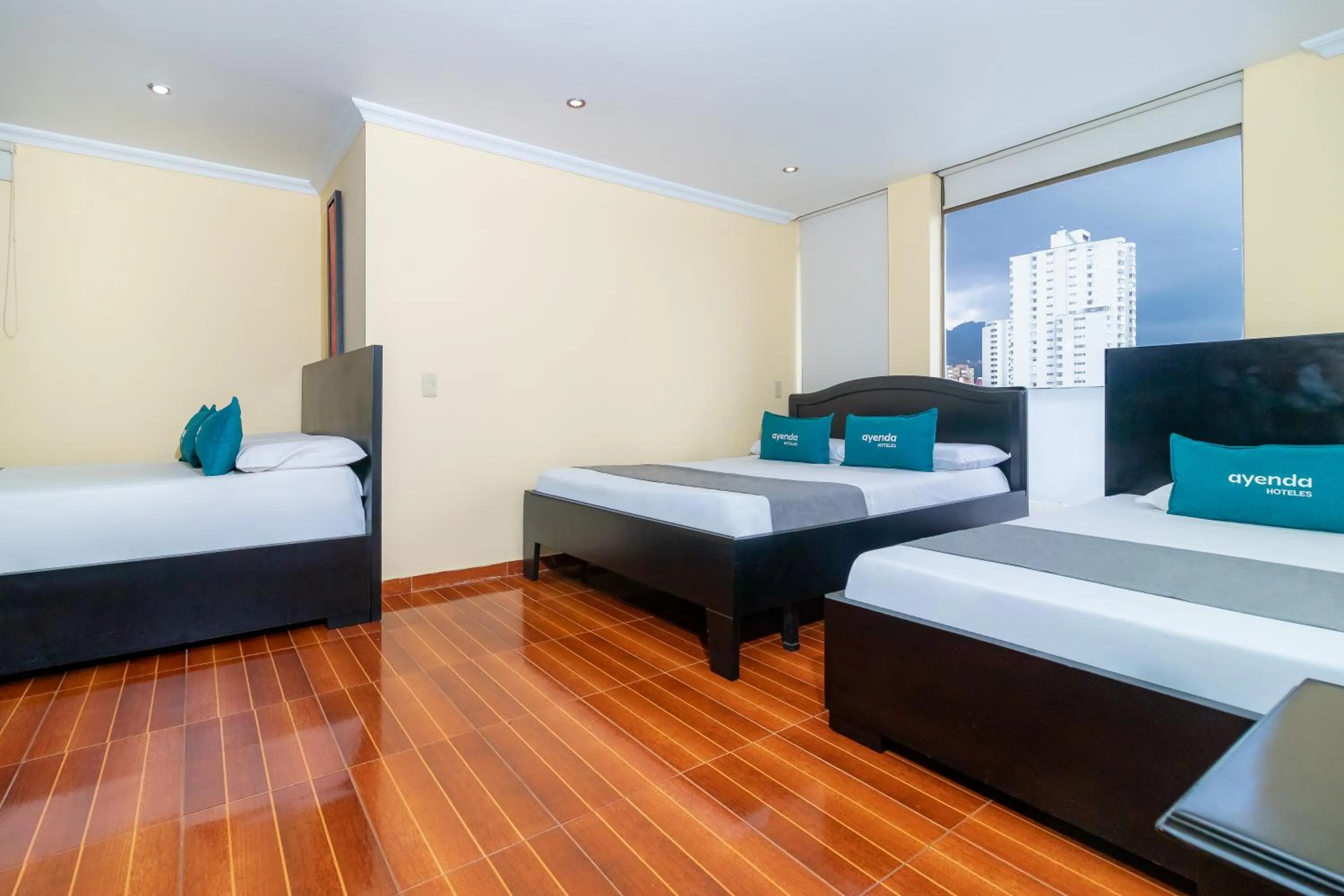 Bed in Hotel Ayenda Normandy