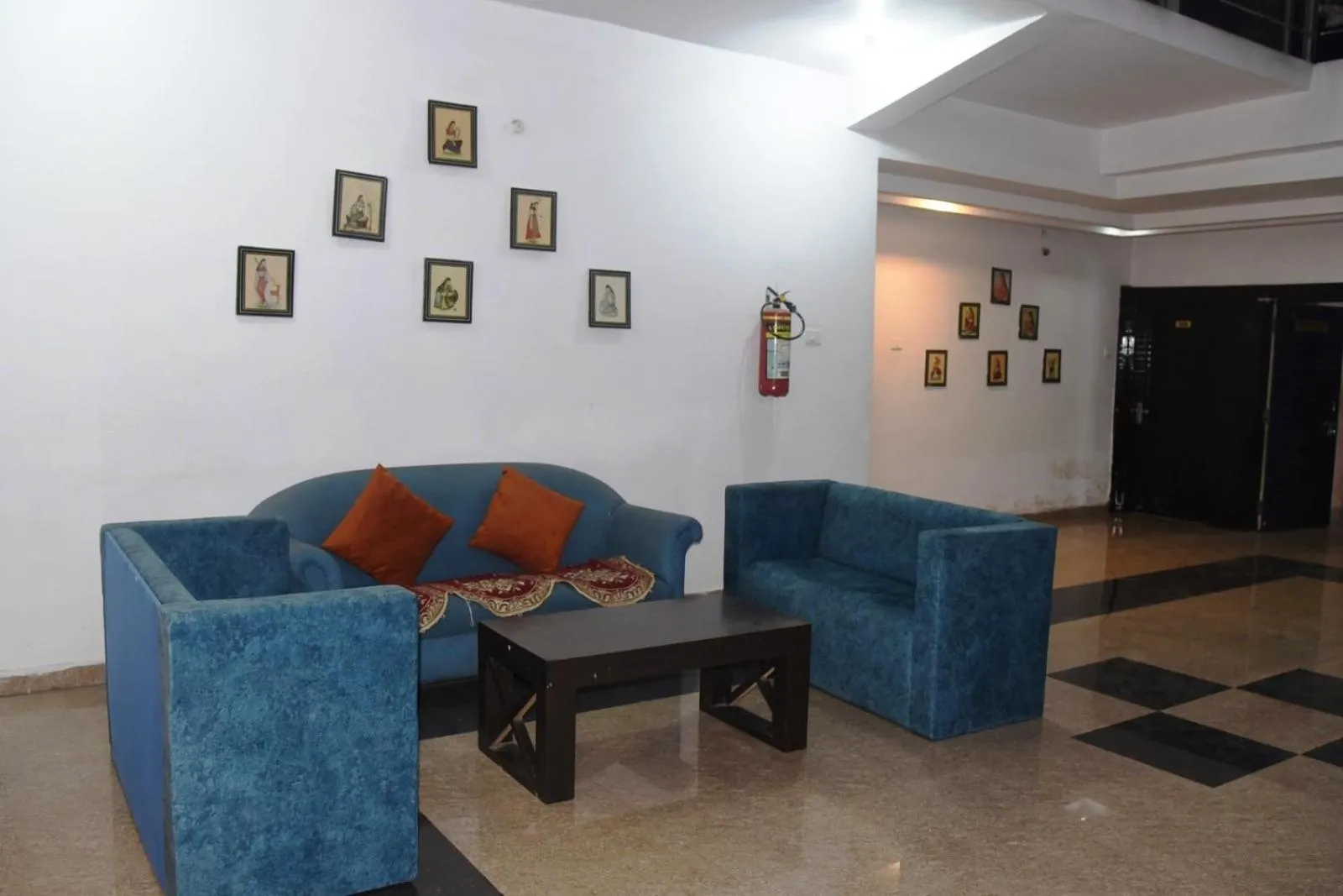 Seating area in Hotel Udika Palace